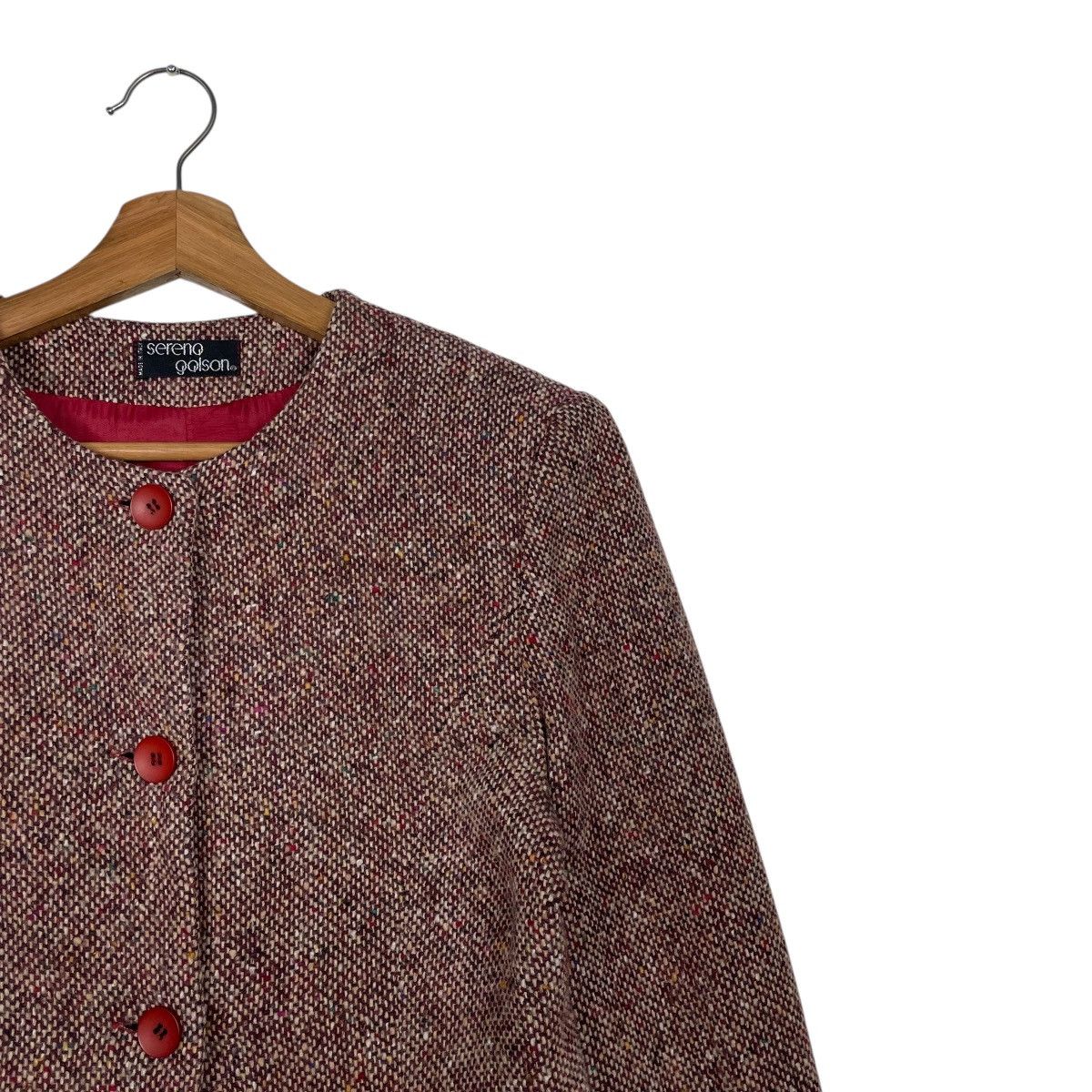 Other Made In Italy Sereno Golson Crop Jacket Size M / US 6-8 / IT 42-44 - 5 Thumbnail