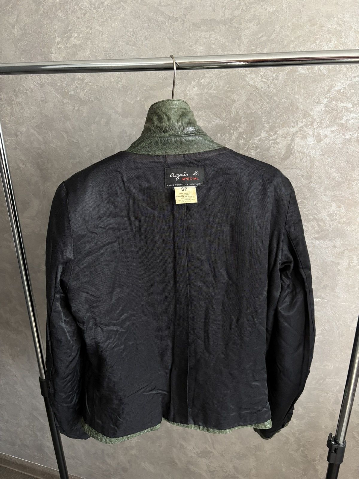 agnes b. Agnes B. Special Cattle Skin Leather Jacket Women's size S Size S / US 4 / IT 40 - 16 Thumbnail