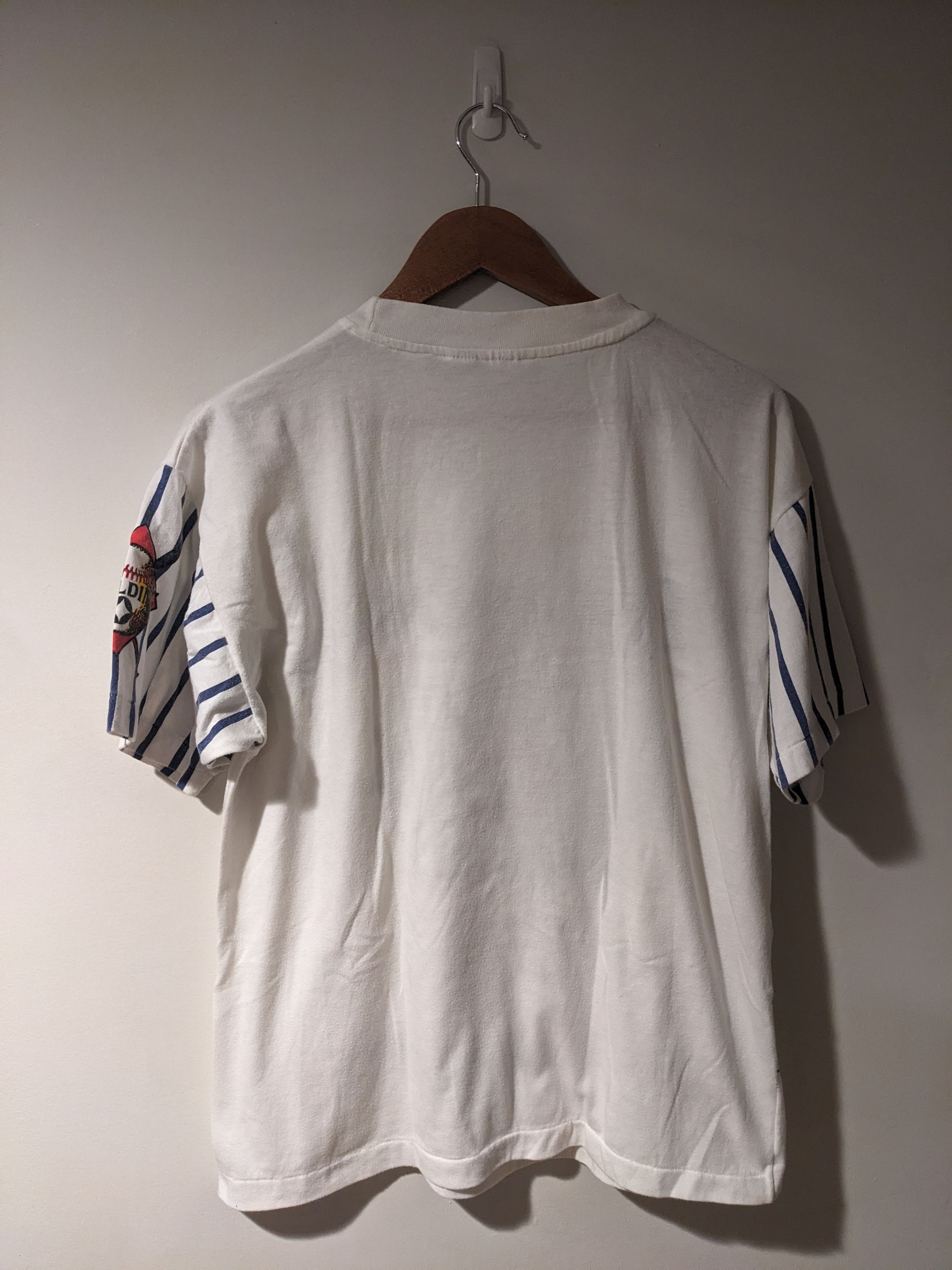 Vintage Vintage 1990 Baseball Spalding Sports Homerun Large T-Shirt Size US L / EU 52-54 / 3 - 9 Thumbnail