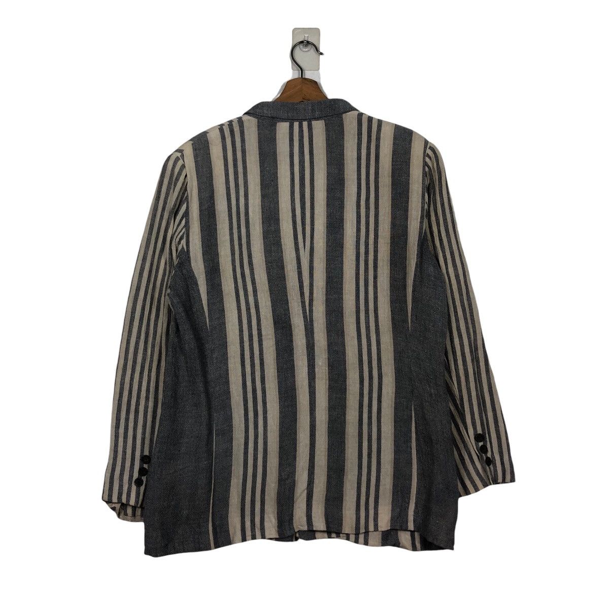 Japanese Brand 📌Vintage Hickory Chore Striped Jacket Jean Claude Paris Size US M / EU 48-50 / 2 - 9 Thumbnail