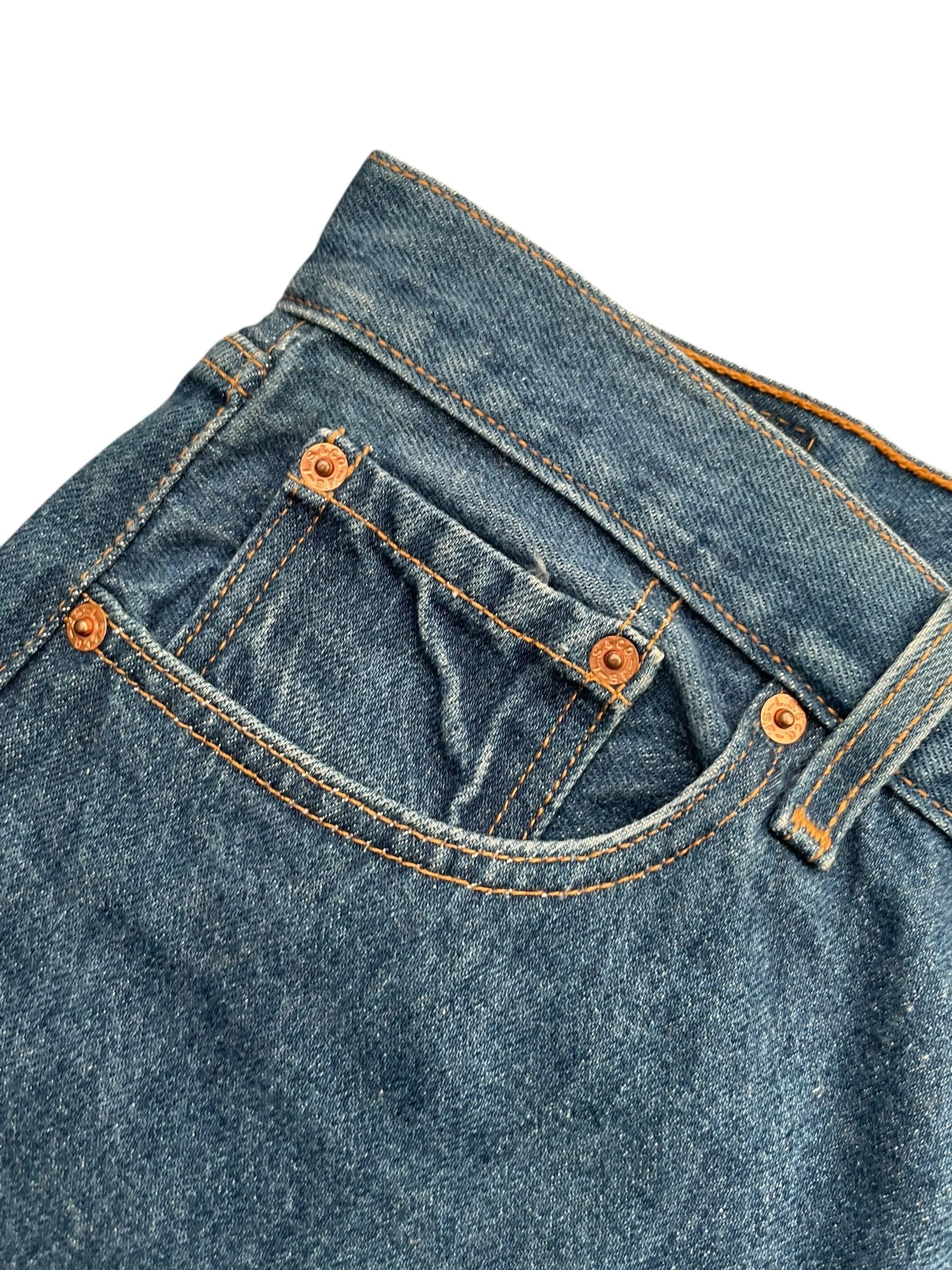 Levi's Vintage 1999 Levis 501XX e USA Size US 32 / EU 48 - 4 Thumbnail