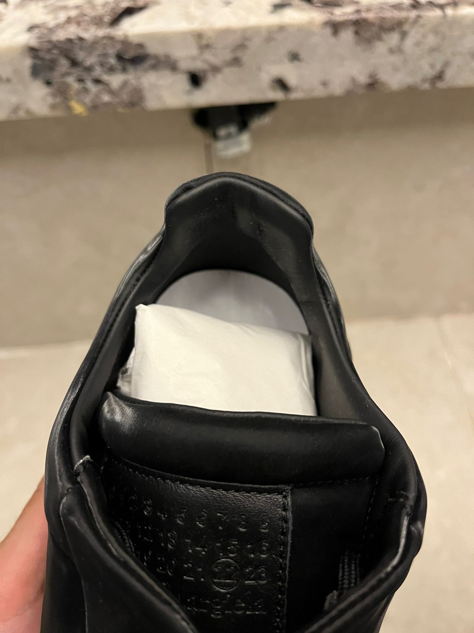 Maison Margiela Low Top Future Sneakers in Black Size US 8 / EU 41 - 18 Thumbnail