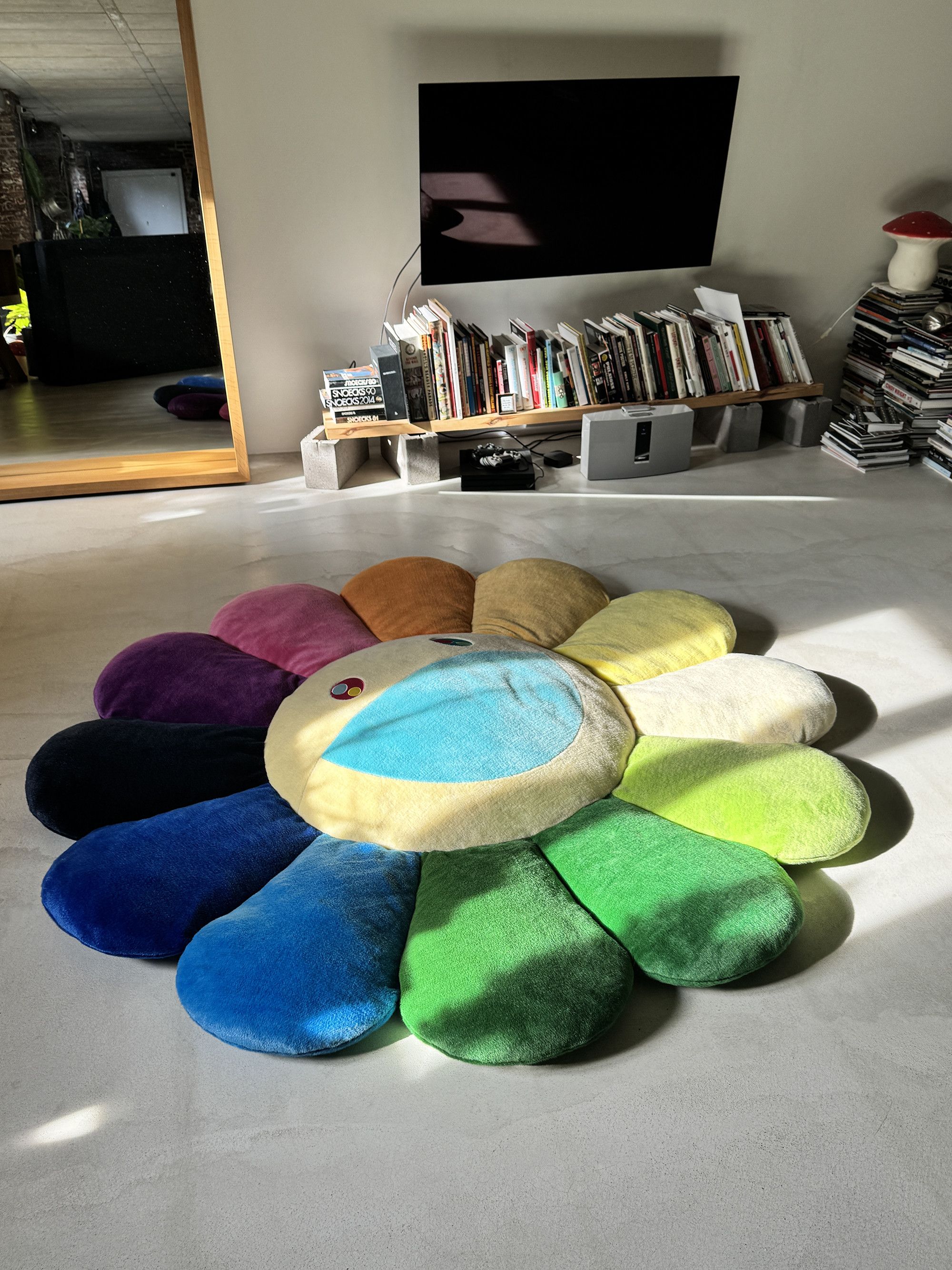 Takashi Murakami Takashi Murakami HIKARU Flower Plush Pillow 60CM