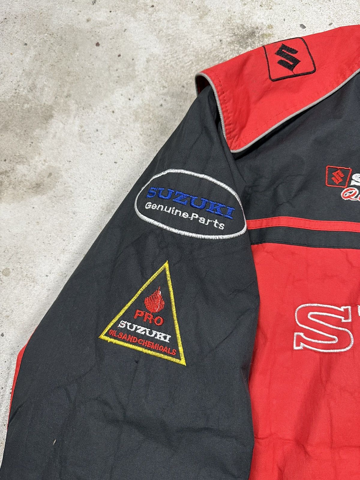 Vintage ‼️ Vintage y2k Suzuki Racing Jacket Red Size US XXL / EU 58 / 5 - 3 Thumbnail