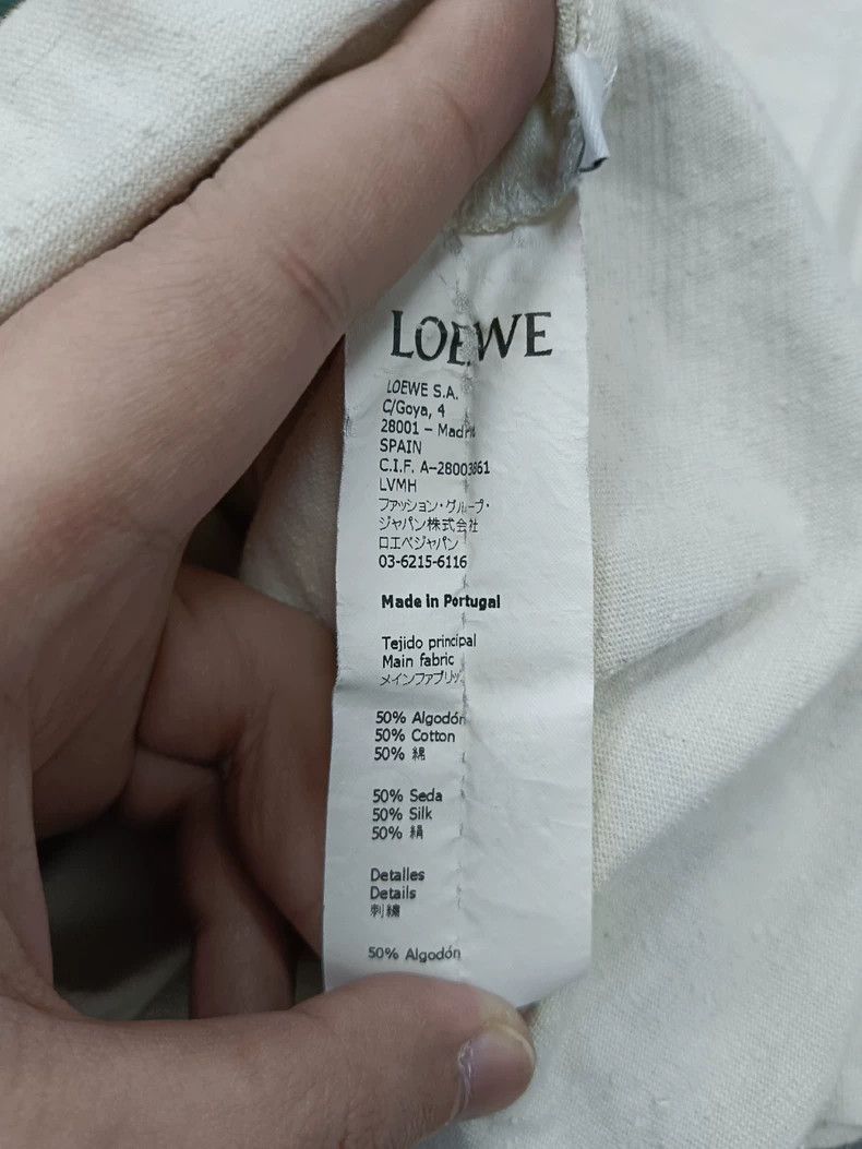 Loewe LOEWE Sticker logo short sleeve T-shirt Size XS / US 0-2 / IT 36-38 - 5 Thumbnail