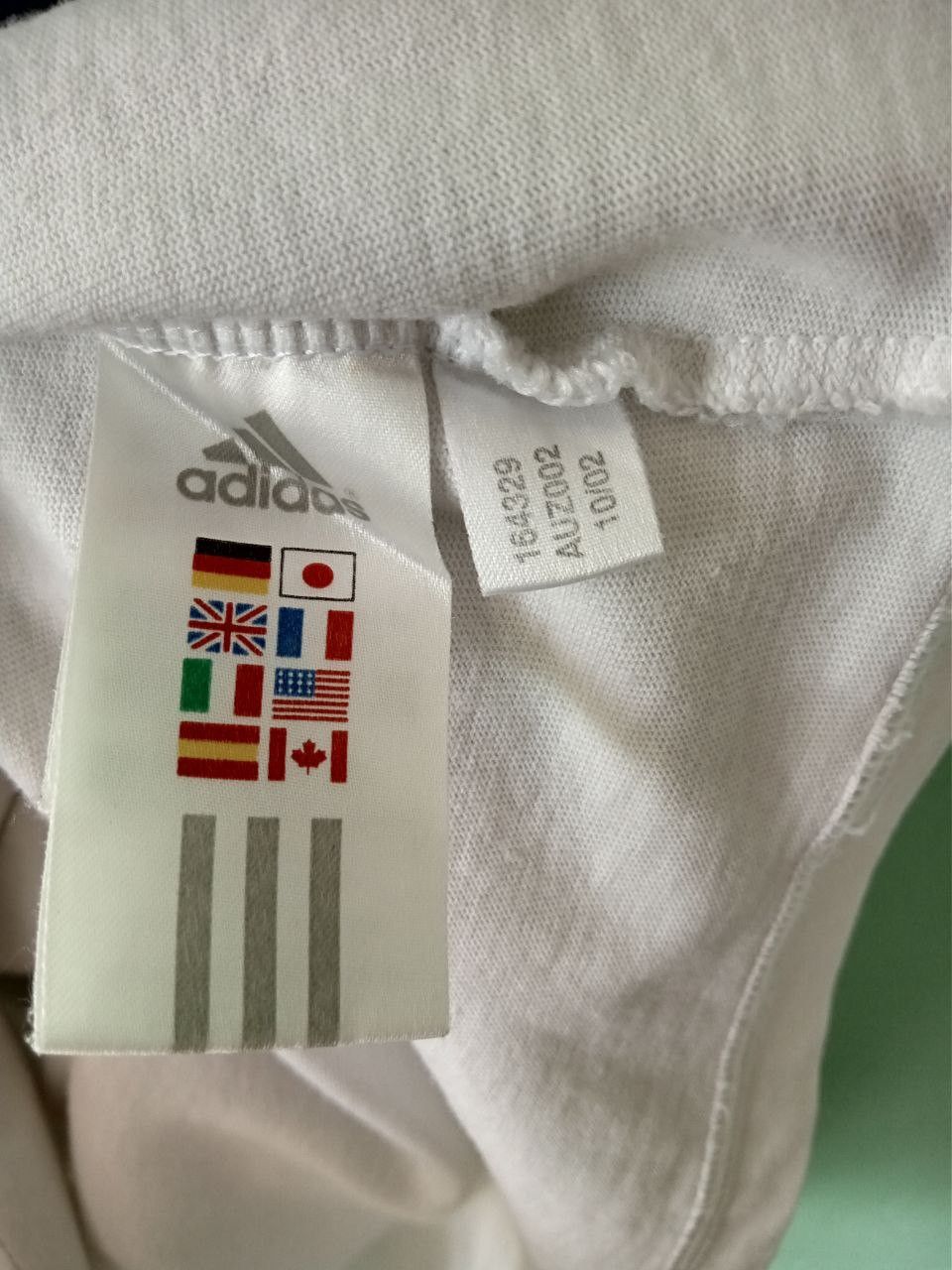 Adidas Vintage Adidas Big Logo T Shirt Size US M / EU 48-50 / 2 - 9 Thumbnail