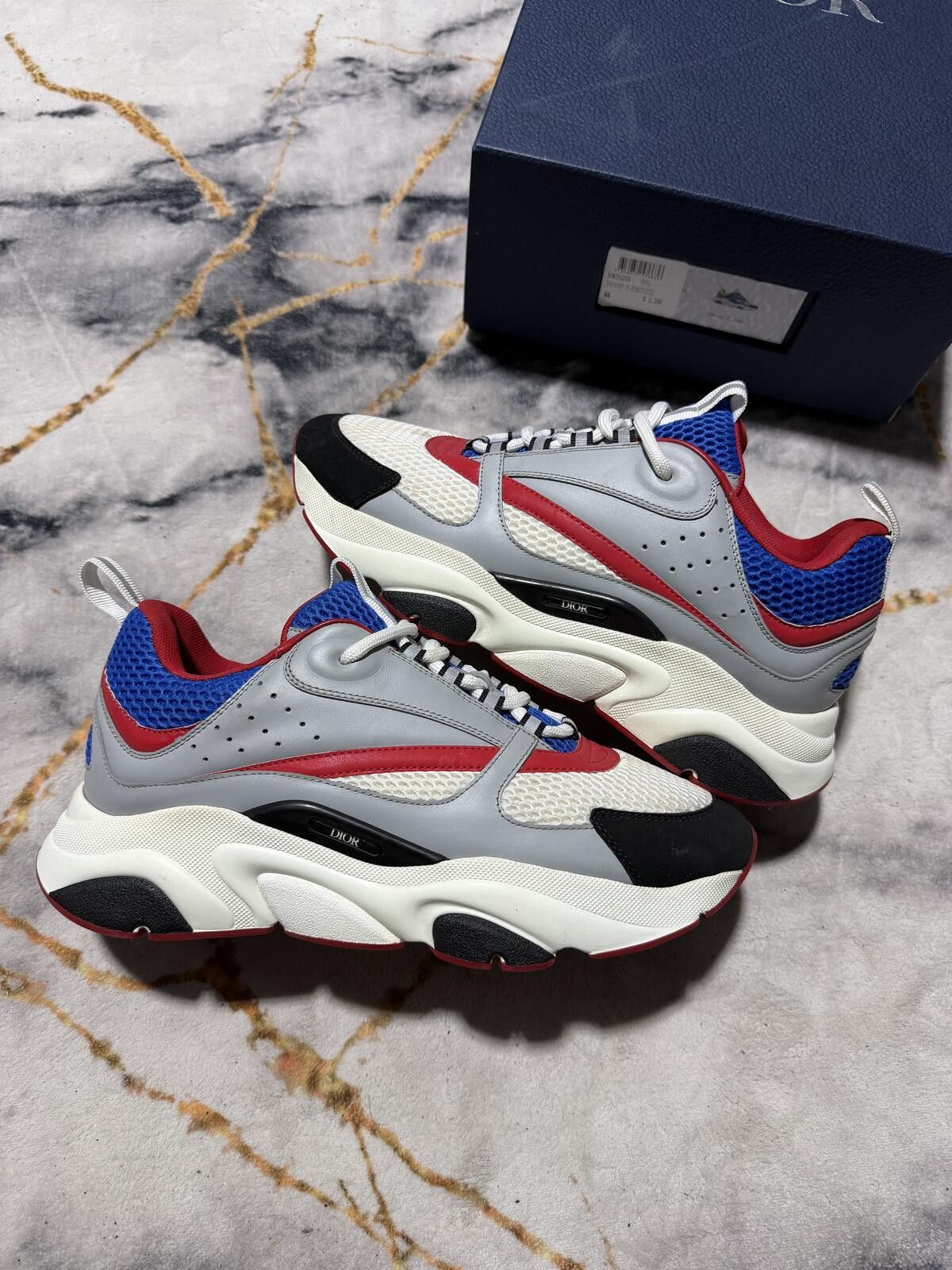 Dior Dior B22 Red Blue White - Sz9US Size US 9 / EU 42 - 3 Thumbnail