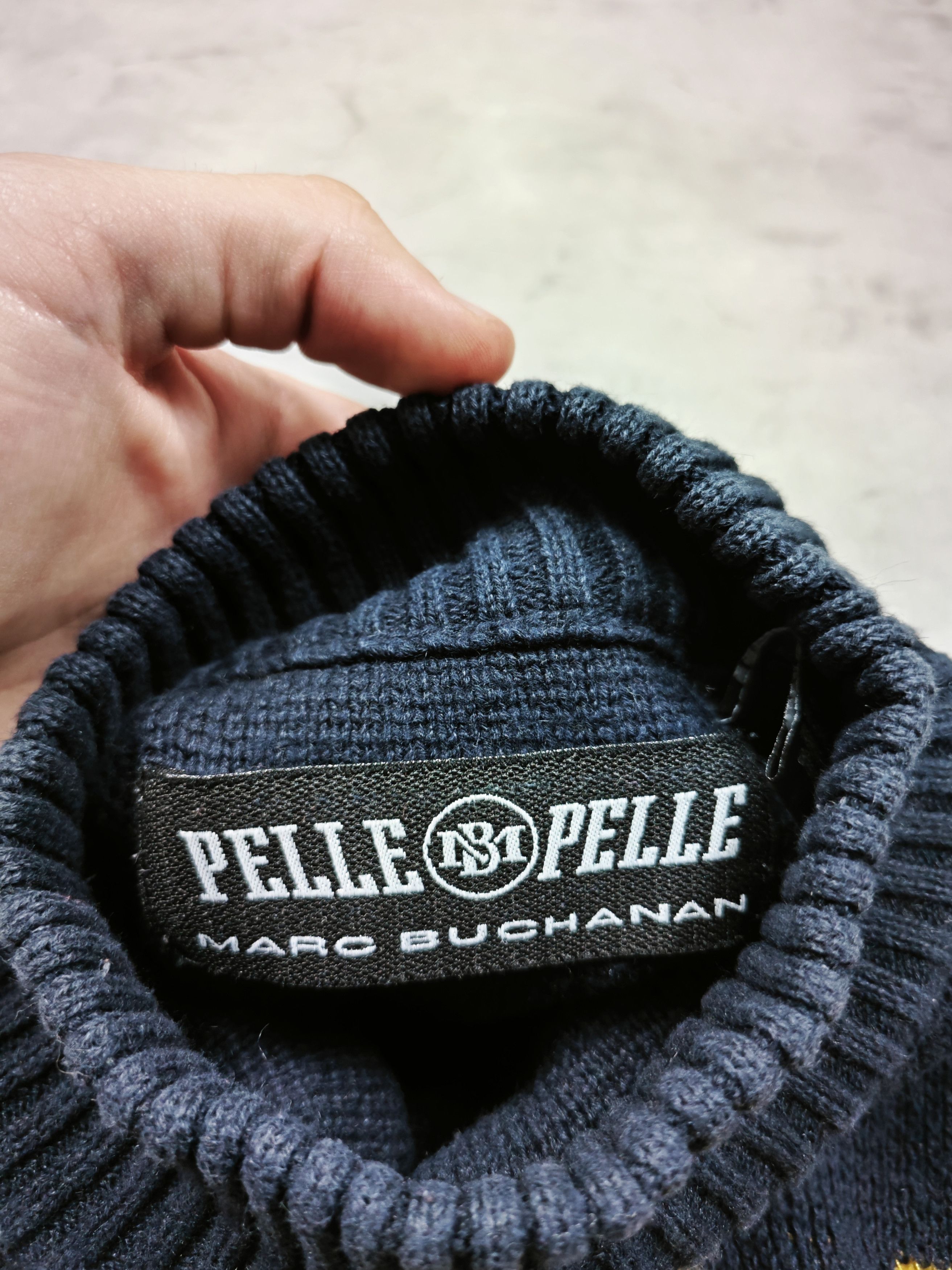 Pelle Pelle Pelle Pelle Vintage Y2K Sweater Size US M / EU 48-50 / 2 - 4 Thumbnail