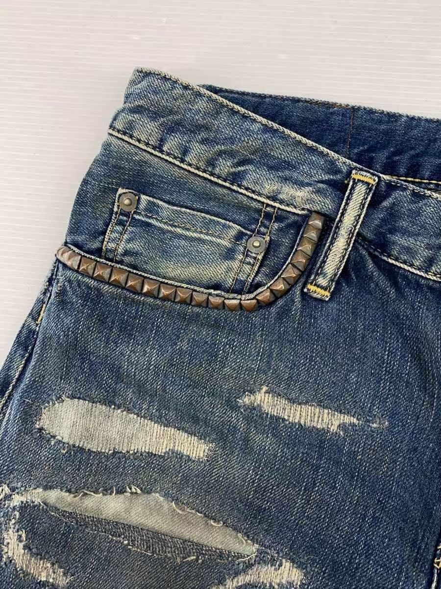 Hysteric Glamour Distressed Repair Denim Jeans Size US 30 / EU 46 - 4 Thumbnail