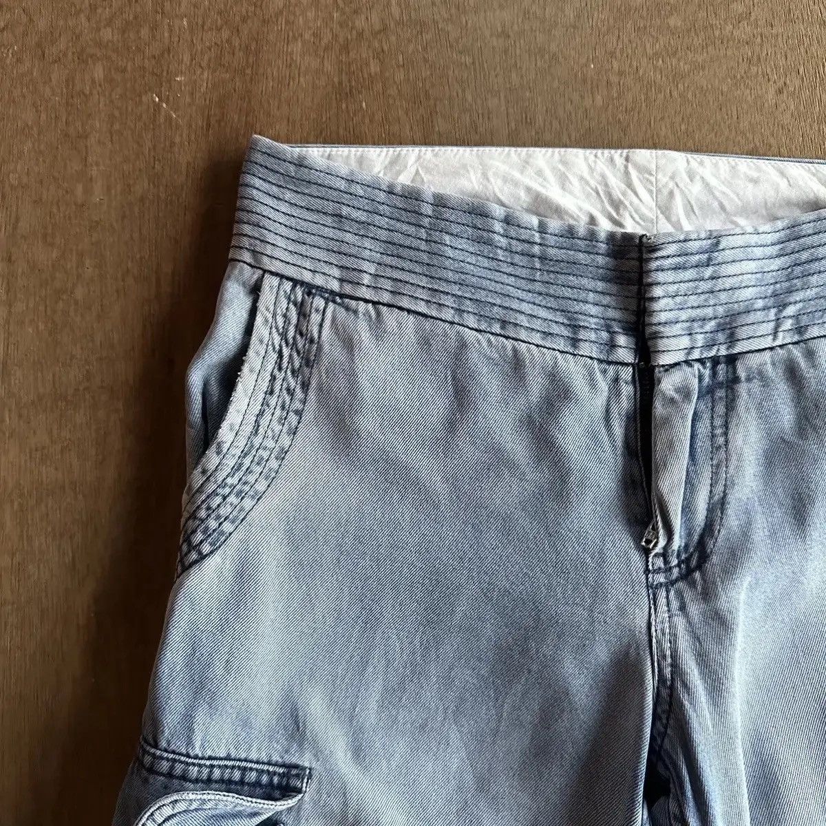 Japanese Brand GRAILS!! Japanese Brand GAP Jean Bondage Cropped Denim Pants Size US 29 - 5 Thumbnail