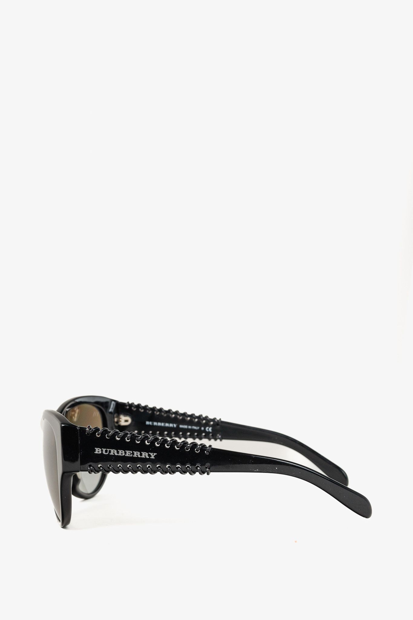 Burberry Burberry SS/12 B-4121-Q-A Cat Eye Whipstitch Sunglasses Size ONE SIZE - 3 Thumbnail