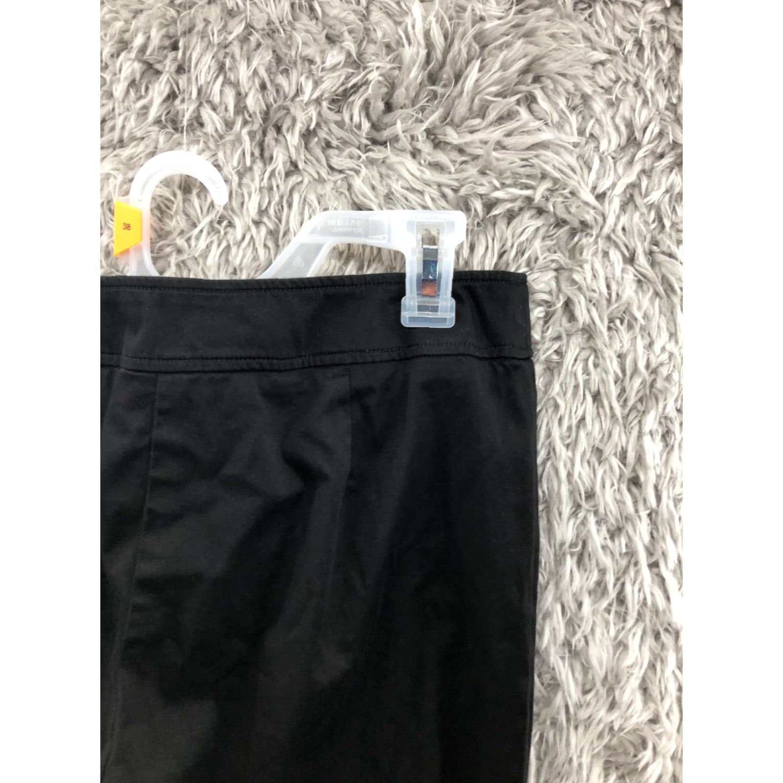 Jones New York Jones New York Wide Leg Capri Pants 8P Petite Womens Black Capris Pants Wool? Polyester? Size 30" / US 8 / IT 44 - 6 Thumbnail