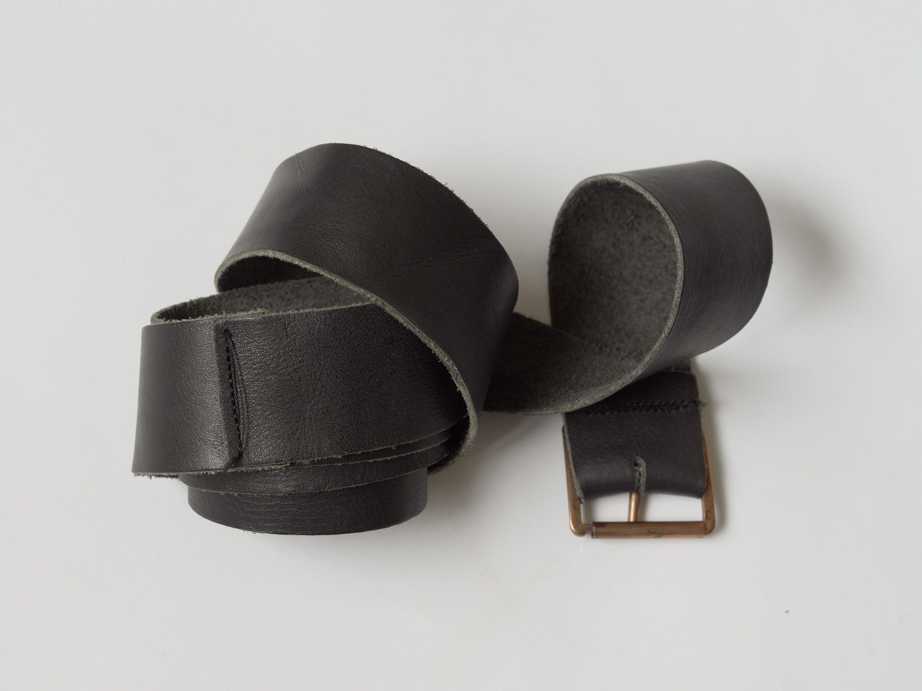 Paul Harnden Shoemakers LEATHER BELT BLACK | Grailed