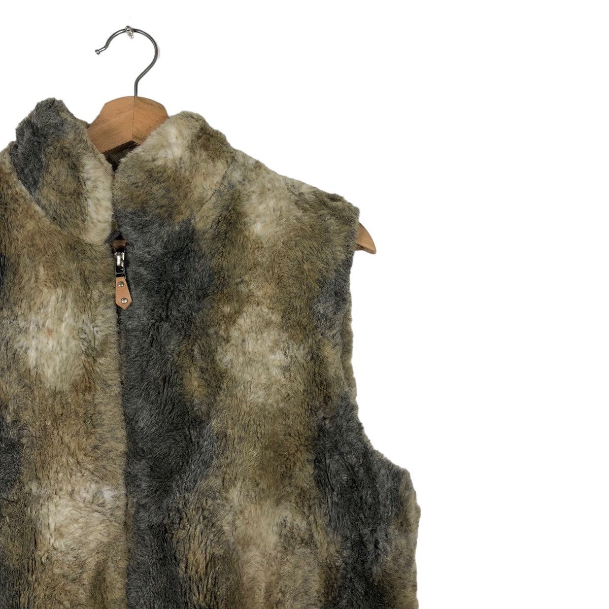 Japanese Brand 🔥Vintage Vest Givors Japan Mink Fur Design Size US L / EU 52-54 / 3 - 6 Thumbnail