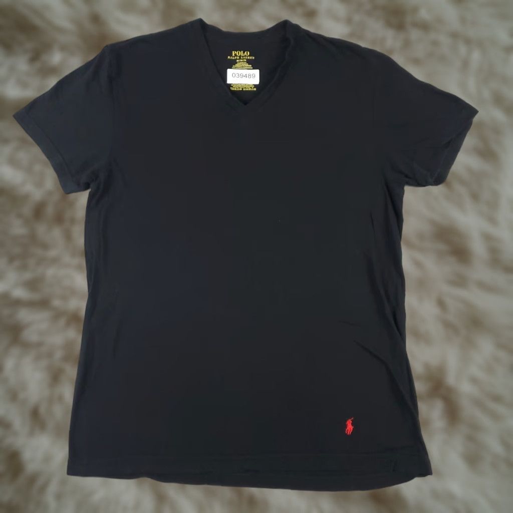 Ralph Lauren Polo Ralph Lauren T-Shirt Mens Medium Black Casual Short Sleeve Crew Neck Size US M / EU 48-50 / 2 - 1 Thumbnail
