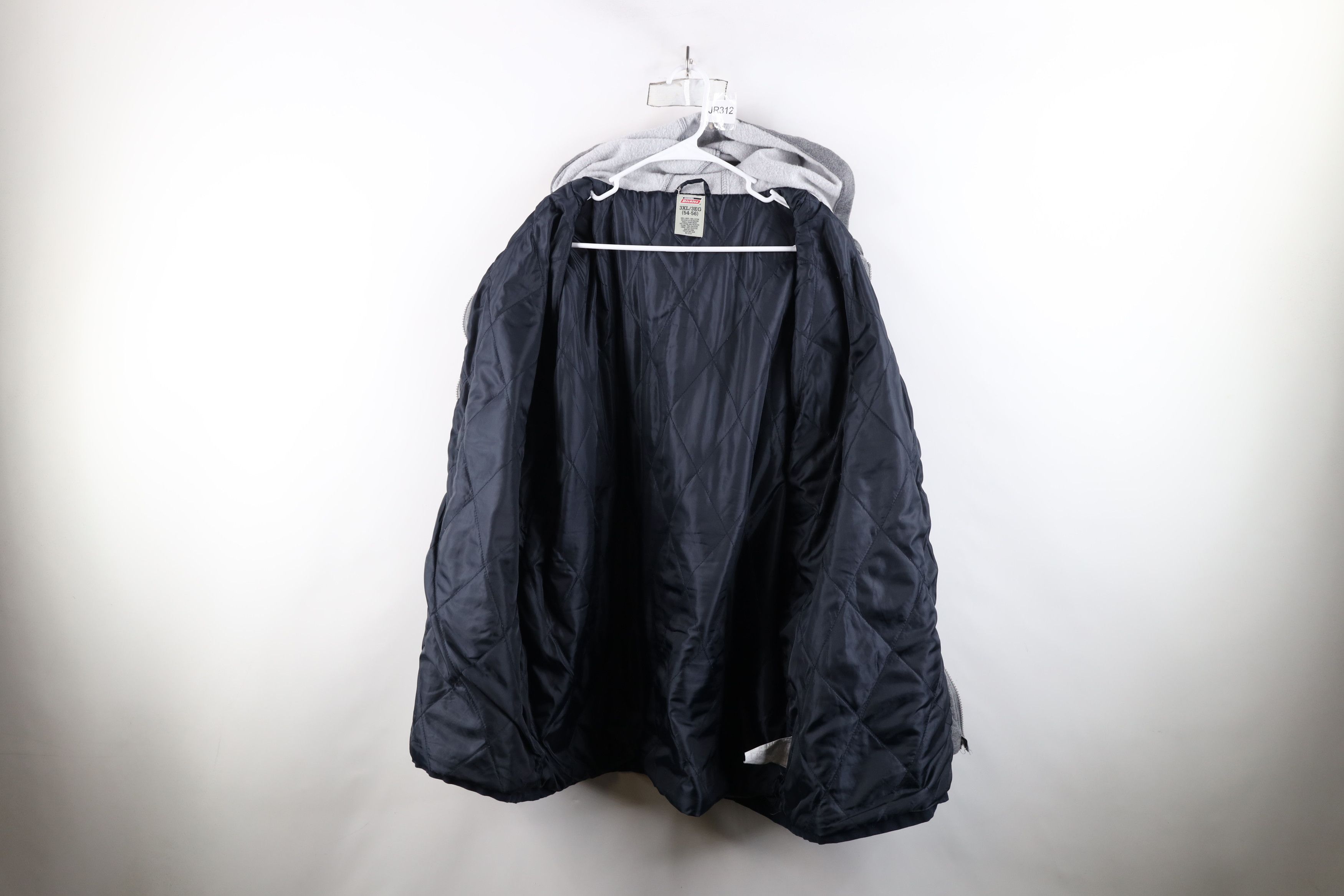 Dickies × Vintage Vintage Dickies Quilted Canvas Hooded Button Shirt Jacket Size US XXL / EU 58 / 5 - 10 Thumbnail