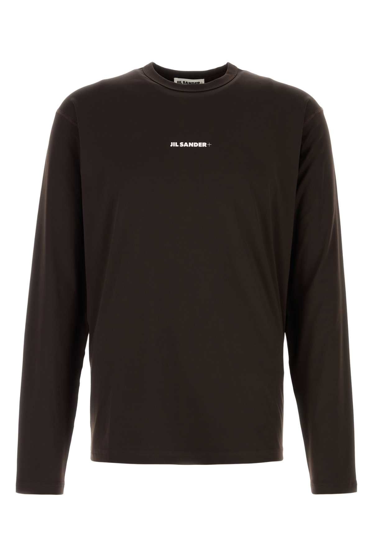 Chocolate Stretch Polyester T-Shirt