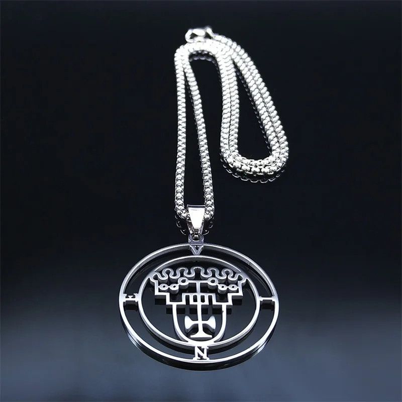 Jewelry VINE Demon Seal Statement Pendant Charms Necklace Emblem Size ONE SIZE - 1 Thumbnail