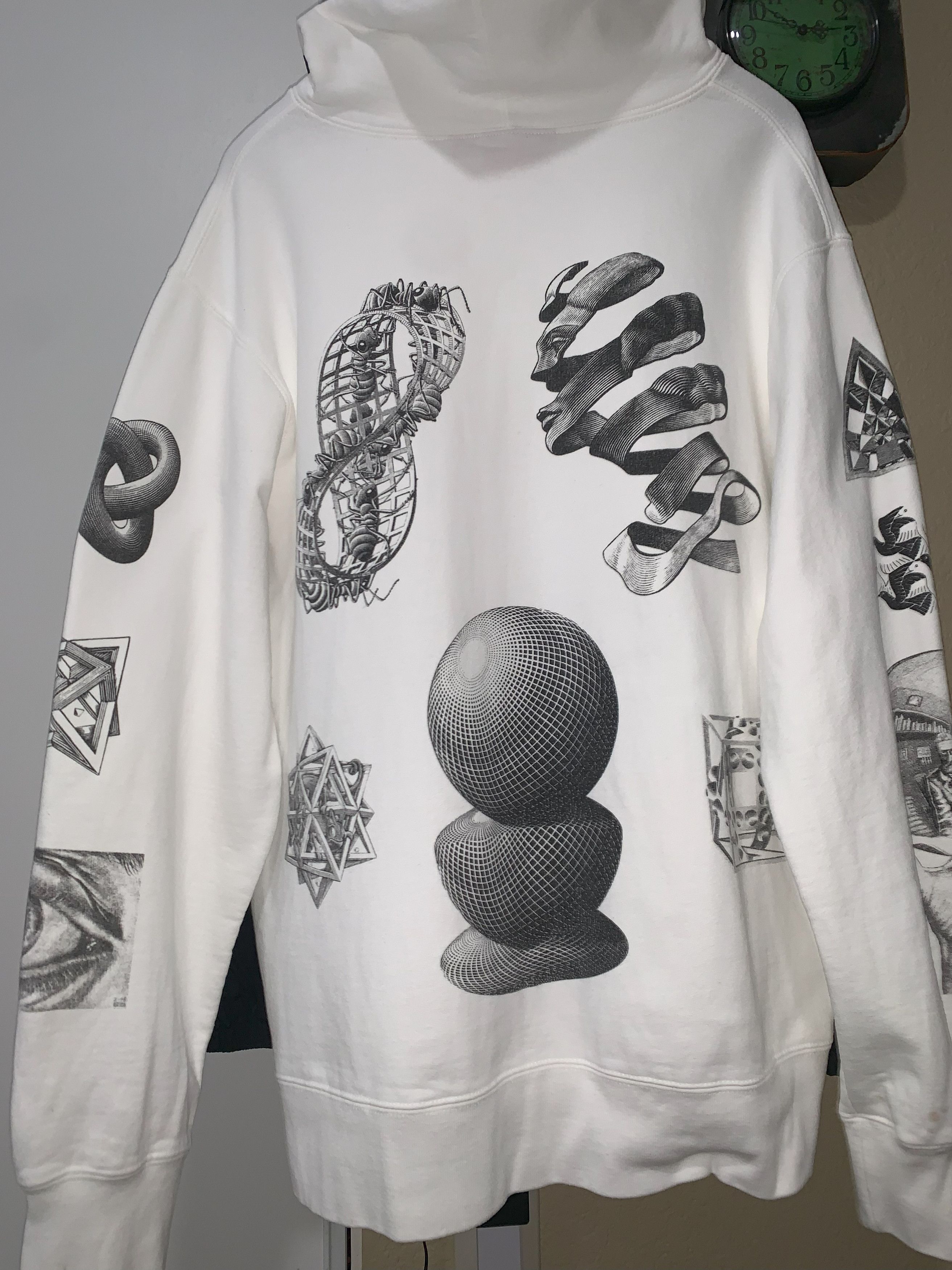 Supreme mc escher hoodie online