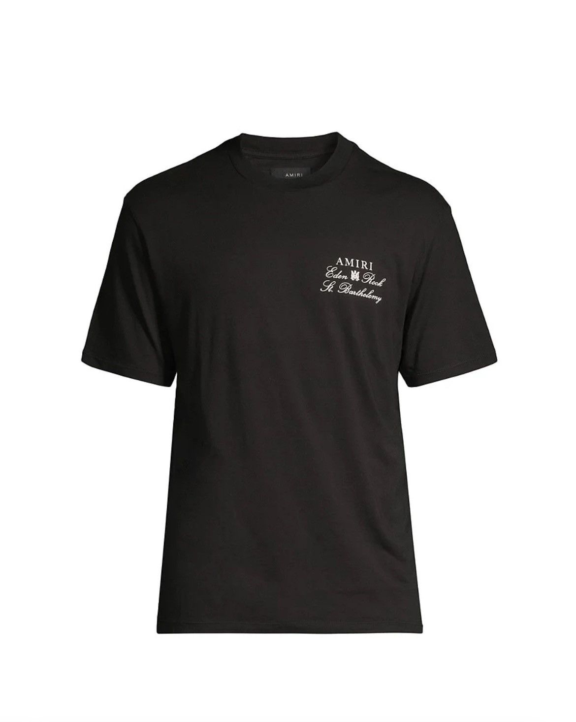 image of Amiri T Shirt Eden Rock St Barthelemy Size L in Black, Men's