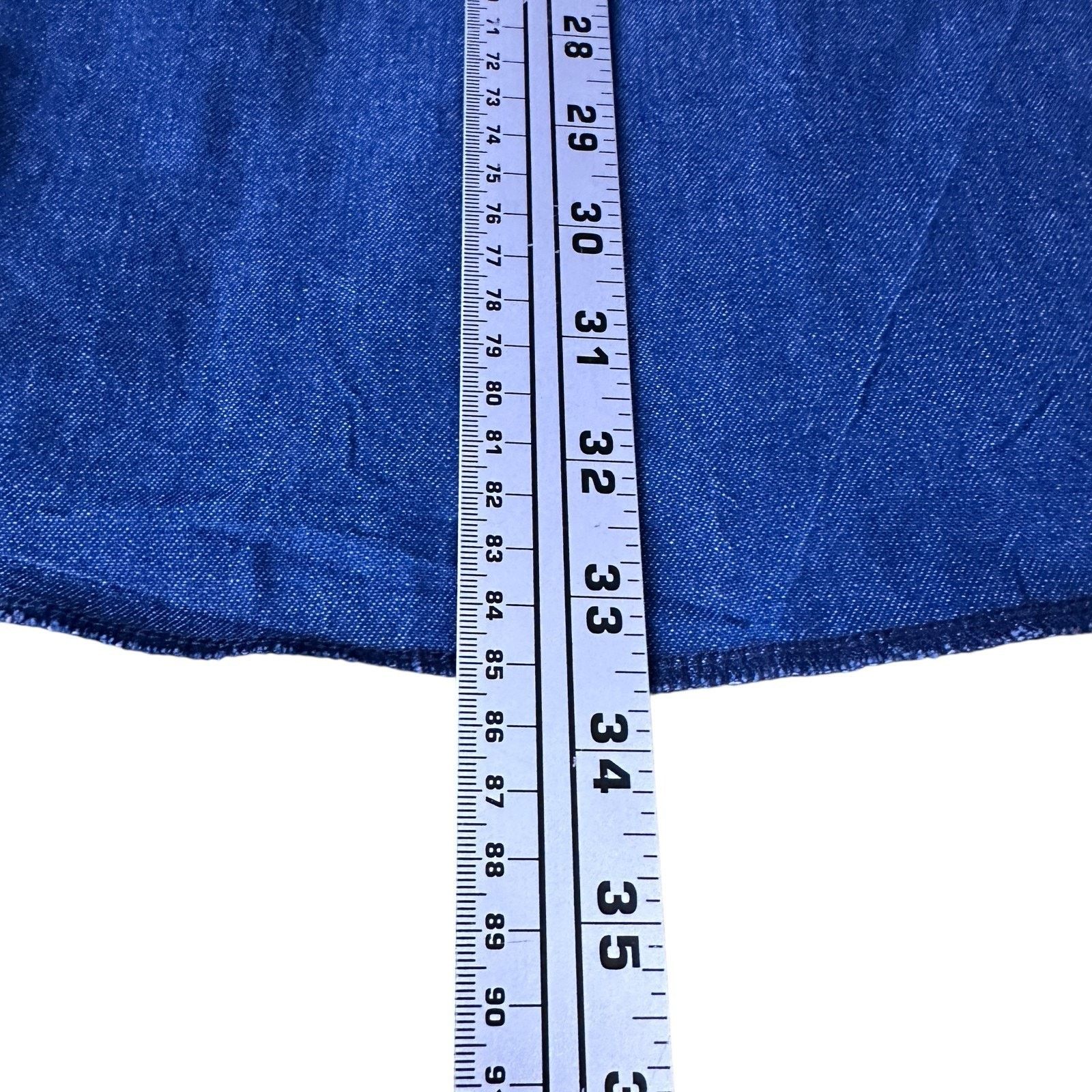 Wrangler Wrangler Denim Shirt Men’s 3X Big Blue Western Long Sleeve Size US XXL / EU 58 / 5 - 11 Thumbnail