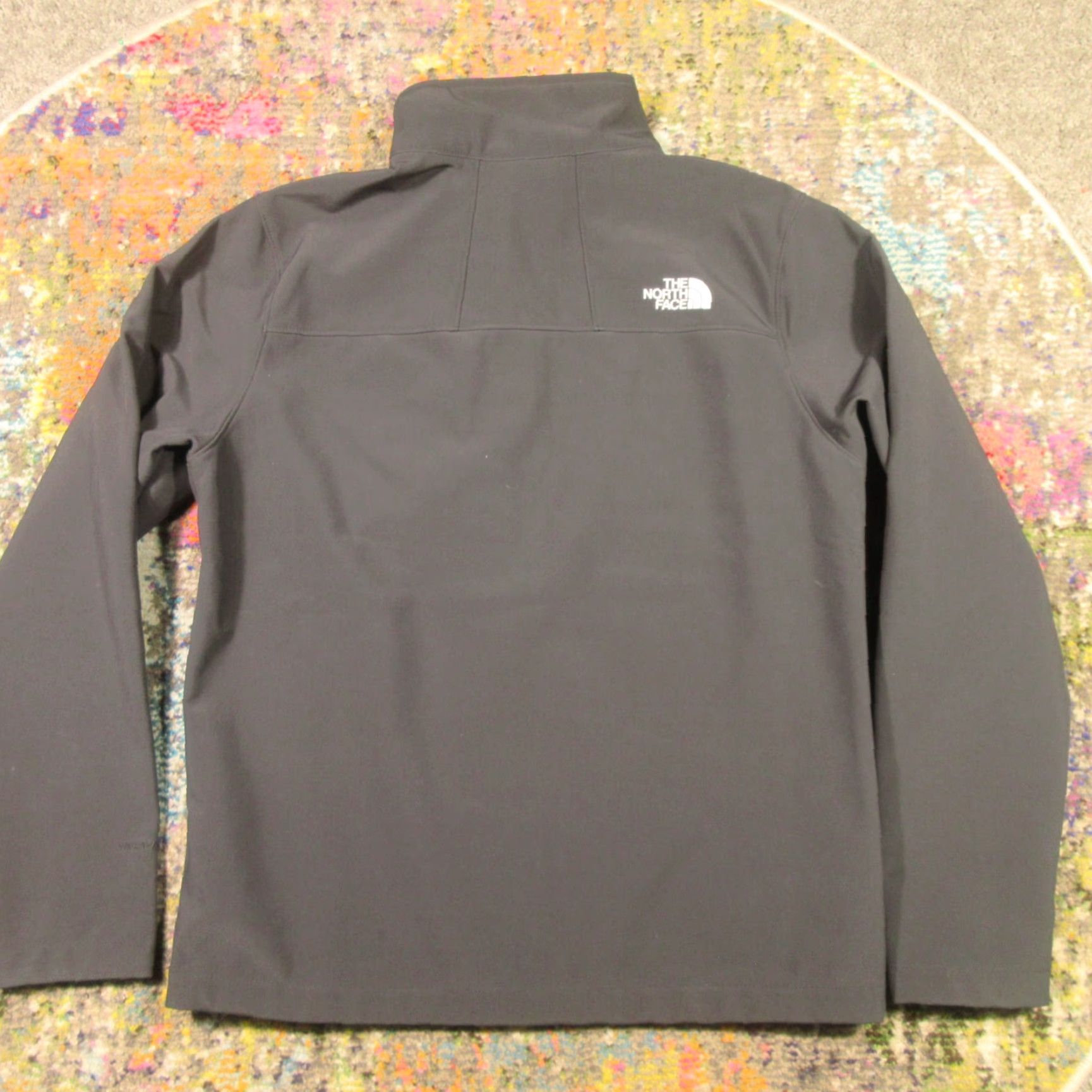 The North Face The North Face Windwall Softshell Jacket Men's M Gray Embroidered Wind-Resistant Full Zip Pockets Jacket Size US M / EU 48-50 / 2 - 2 Thumbnail