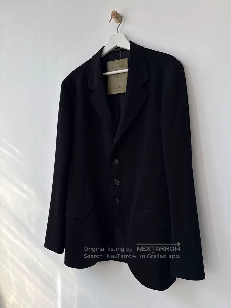 Yohji Yamamoto Yohji Yamamoto 22 AW Mainline Show Wool Suit Jacket Size US M / EU 48-50 / 2 - 4 Thumbnail