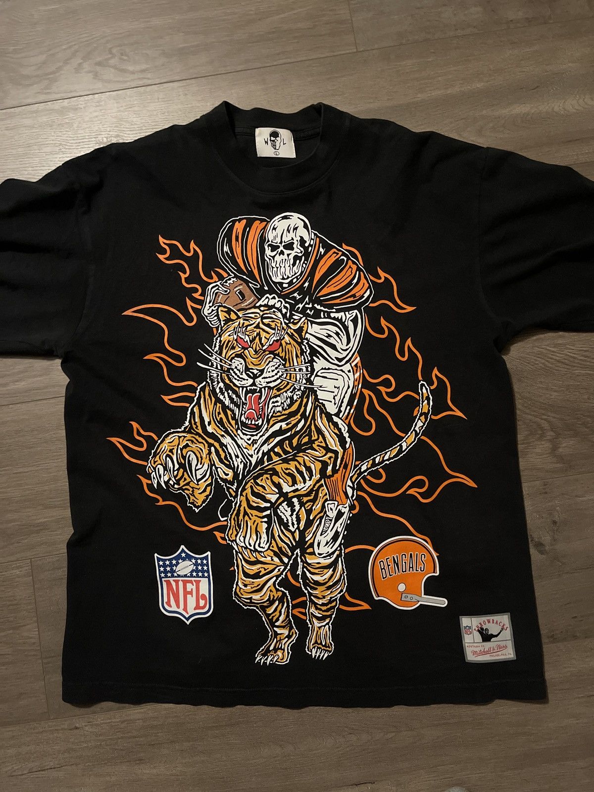 CincinnatI Bengals Mitchell And Ness X Warren Lotas Shirt