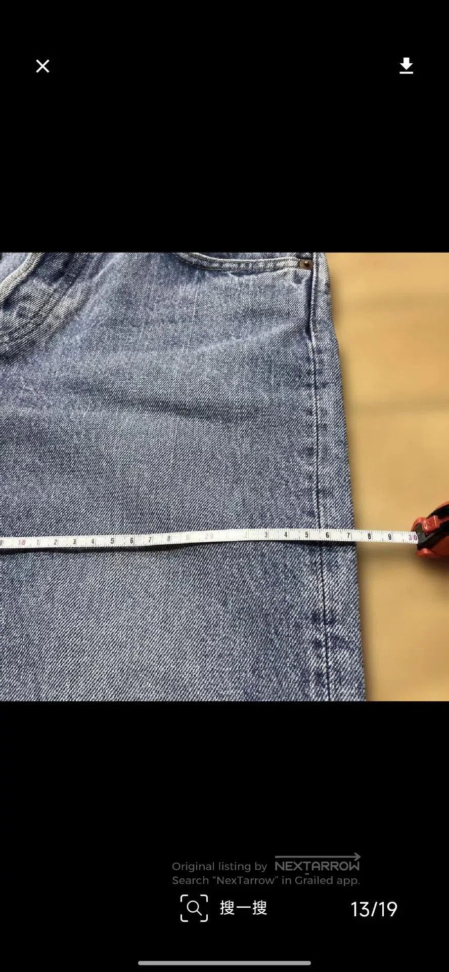 Orslow orslow Blue Straight Leg Denim Pants. Size US 28 / EU 44 - 3 Thumbnail