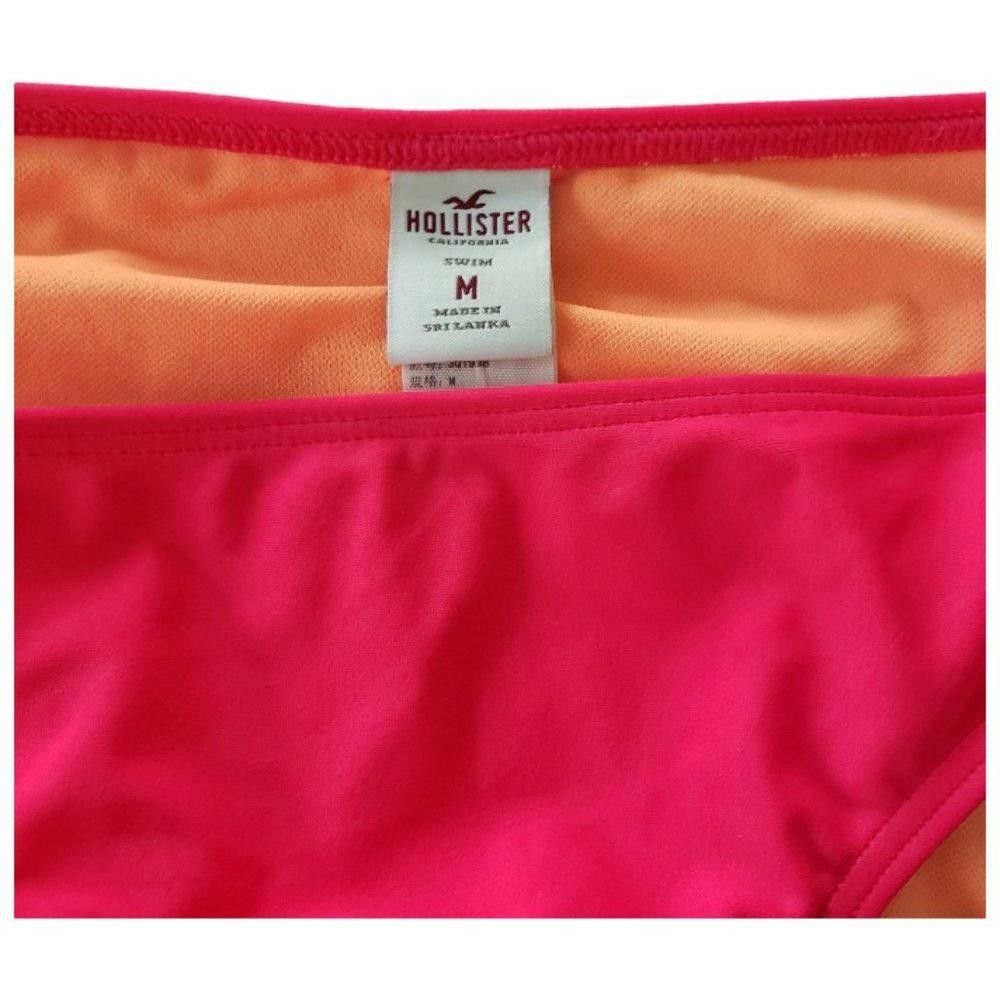 Designer CT609 Hollister NWOT Orange Bikini Bottom M Size ONE SIZE - 2 Thumbnail