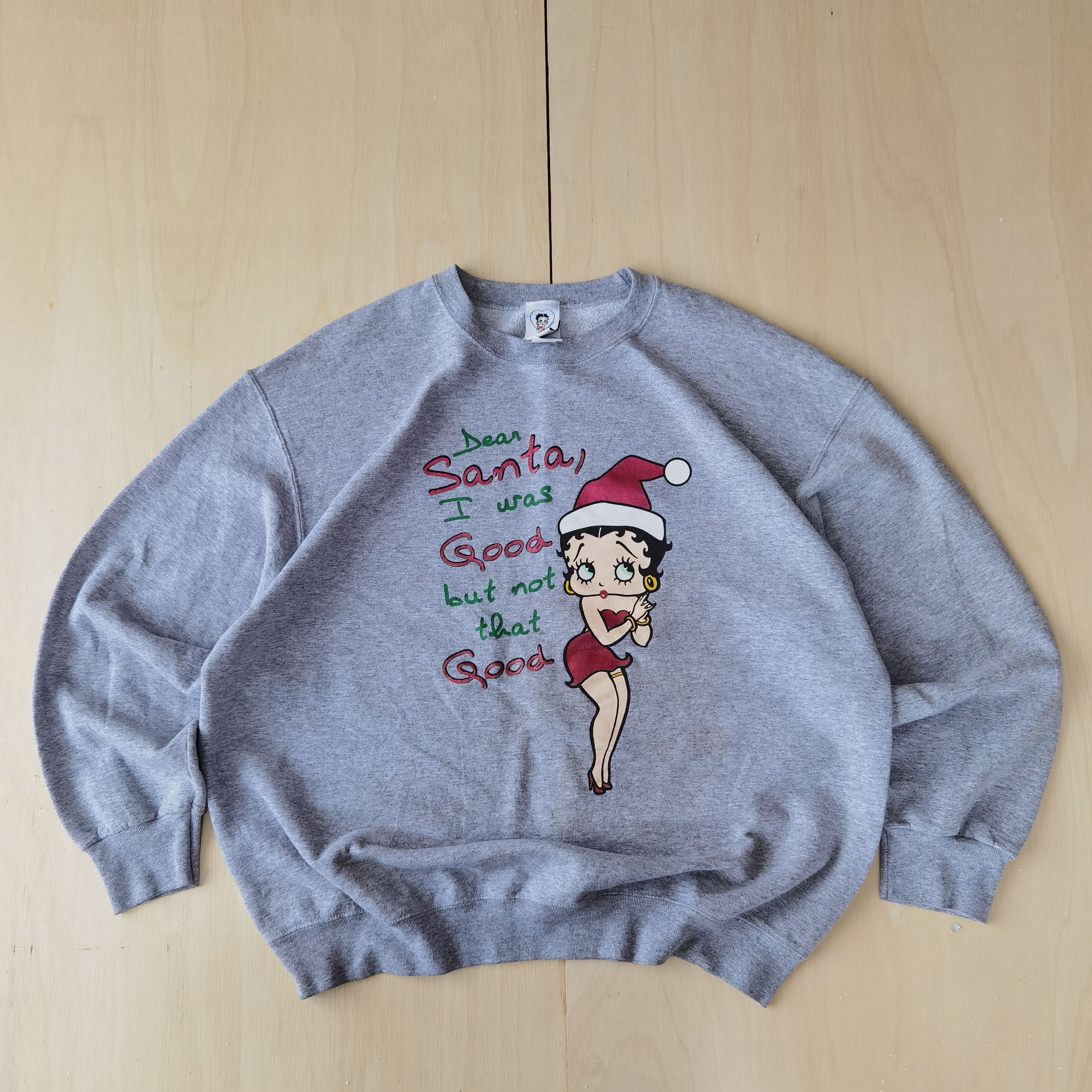 Vintage Betty boop sweatshirt 2004 Size US XL / EU 56 / 4 - 1 Thumbnail