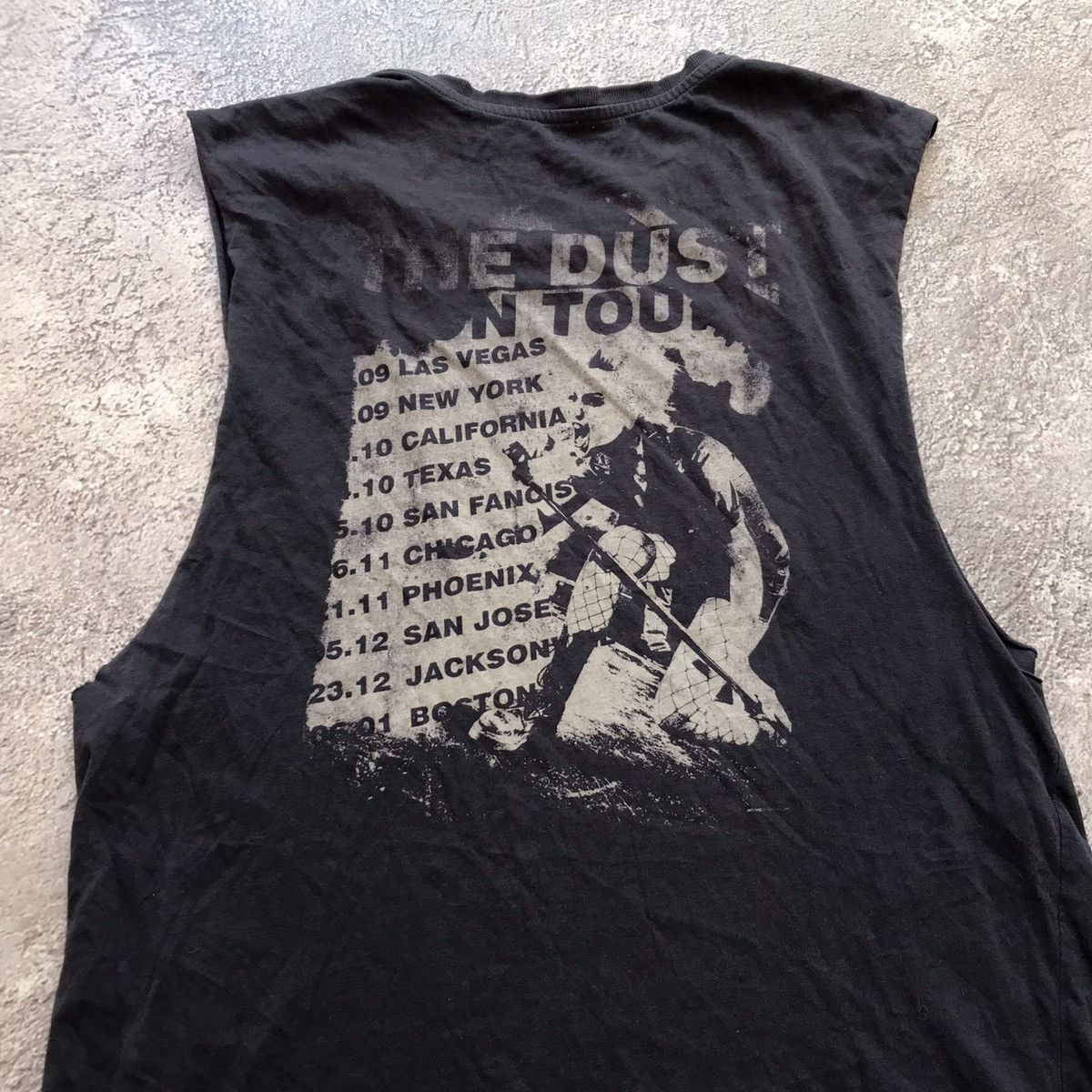 If Six Was Nine VINTAGE TANK-TOP THE DUST ROCK BAND TOUR MUSIC Y2K 90s Size US M / EU 48-50 / 2 - 2 Thumbnail