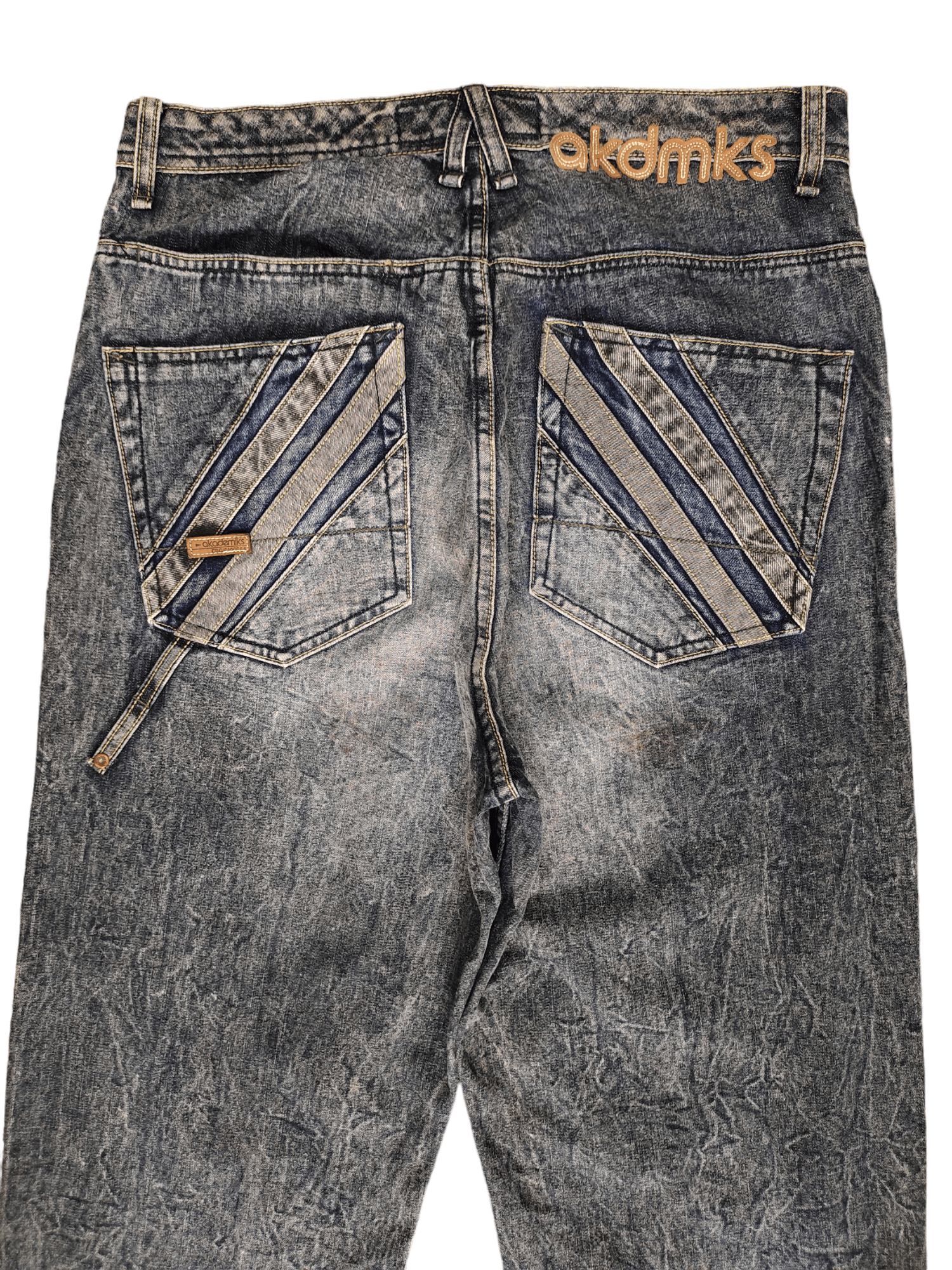 Akademiks Baggy Jeans 90s Akademiks Wide Leg Denim Y2k Jnco Size US 32 / EU 48 - 2 Thumbnail