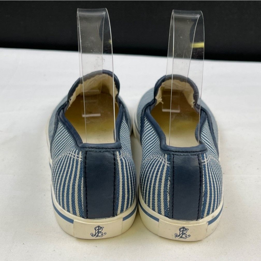 Lauren Ralph Lauren Ralph Lauren Women's Blue/White Shoes/Sneakers Sz 7B SKU 462 Size US 7 / IT 37 - 2 Thumbnail