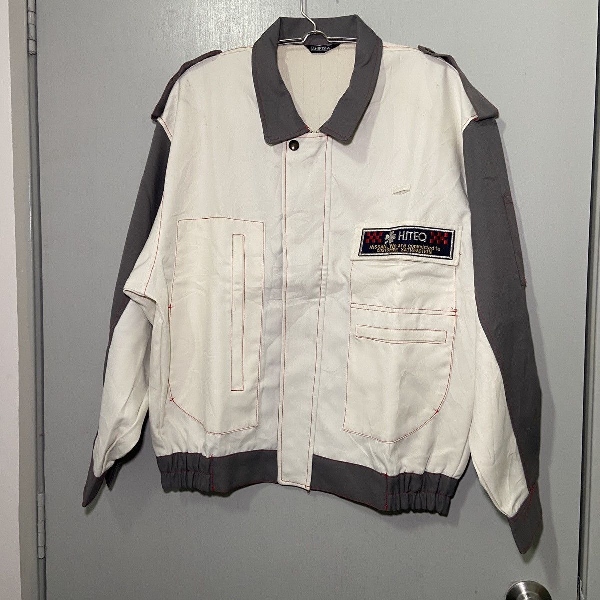 Vintage Vintage Nissan Racing Jacket Size US L / EU 52-54 / 3 - 3 Thumbnail