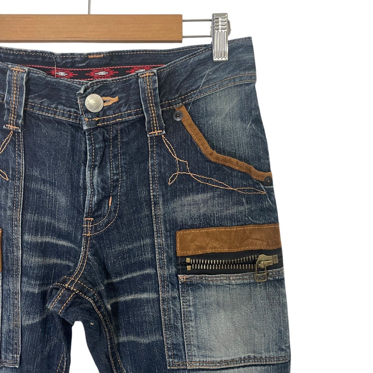 Edwin Vintage Edwin Cowboy Bush Pants Denim Size 29" - 4 Thumbnail
