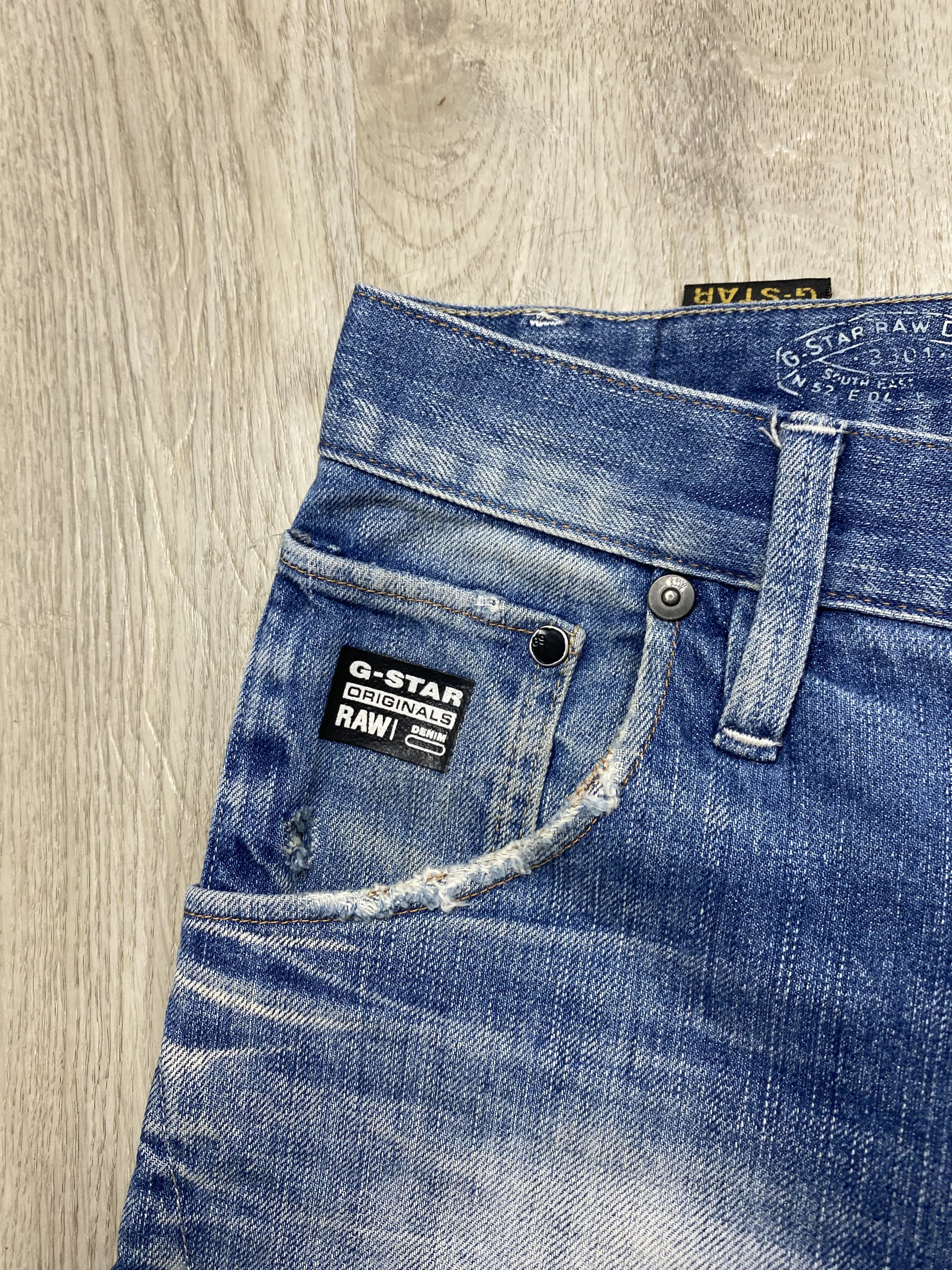 G-Star G Star Raw Vintage Mens Arc Denim Pants Jeans Gstar Y2K Size US 31 - 5 Thumbnail