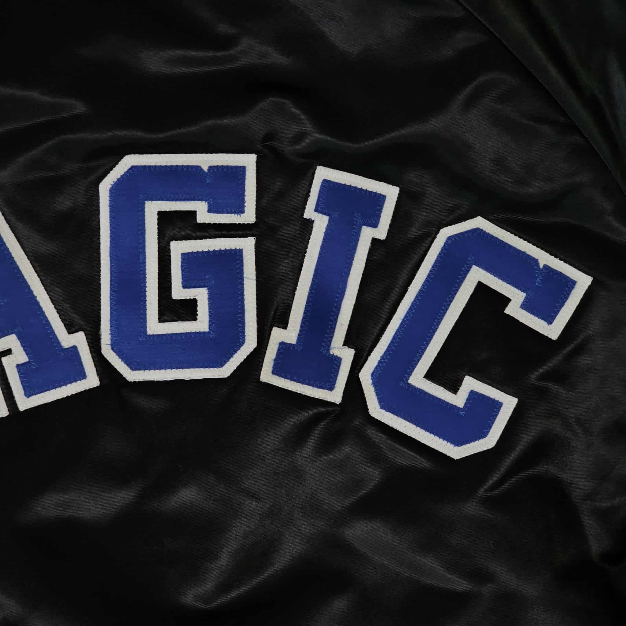 NBA Orlando Magic Vintage 90s Chalk Line Satin Bomber Jacket Size US L / EU 52-54 / 3 - 7 Thumbnail
