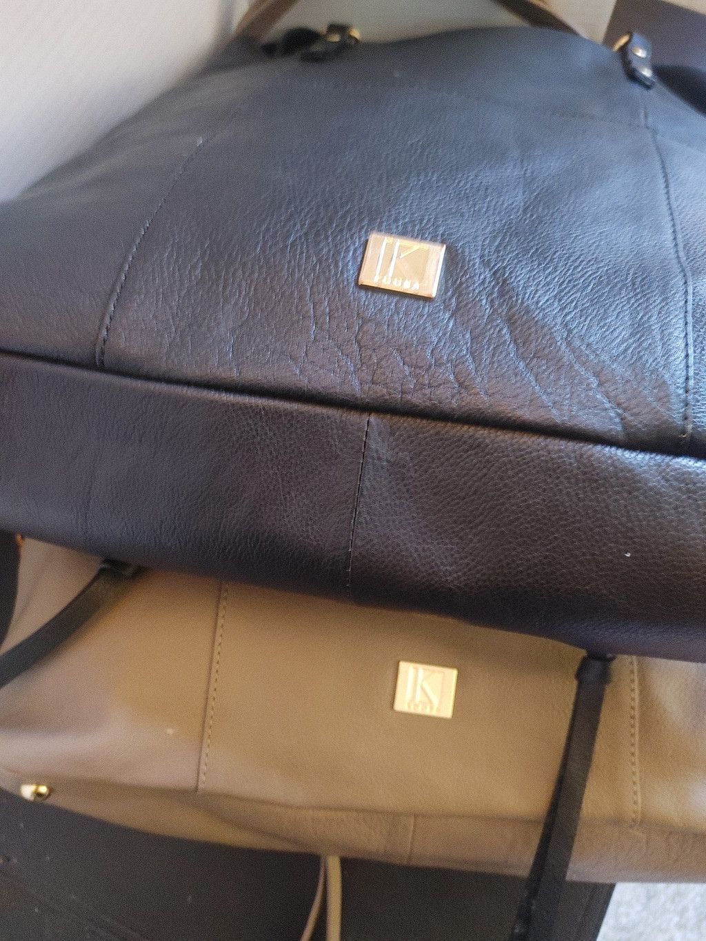 Koolaburra Kooba Everette Leather Totes x2 Size ONE SIZE - 9 Thumbnail