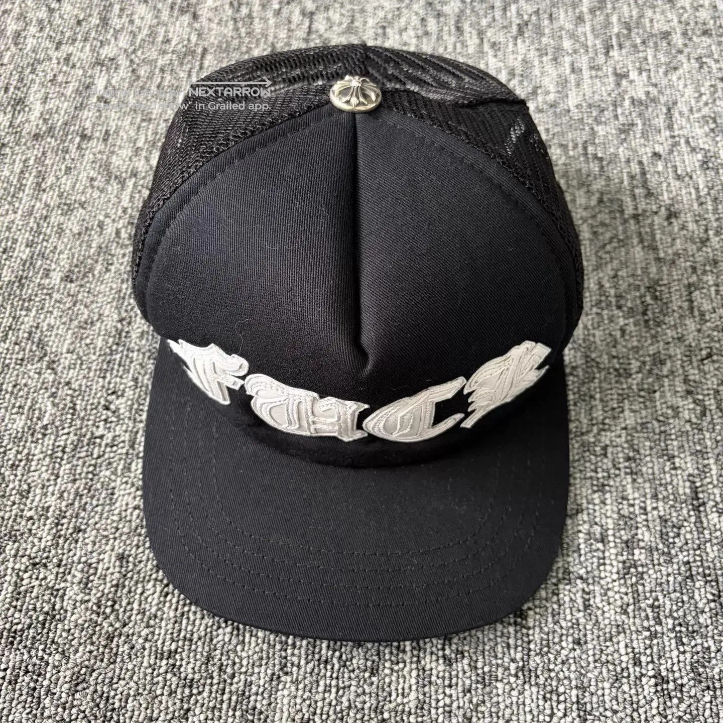 Chrome Hearts Guns N' Fuck'N Roses Trucker Hat | Grailed