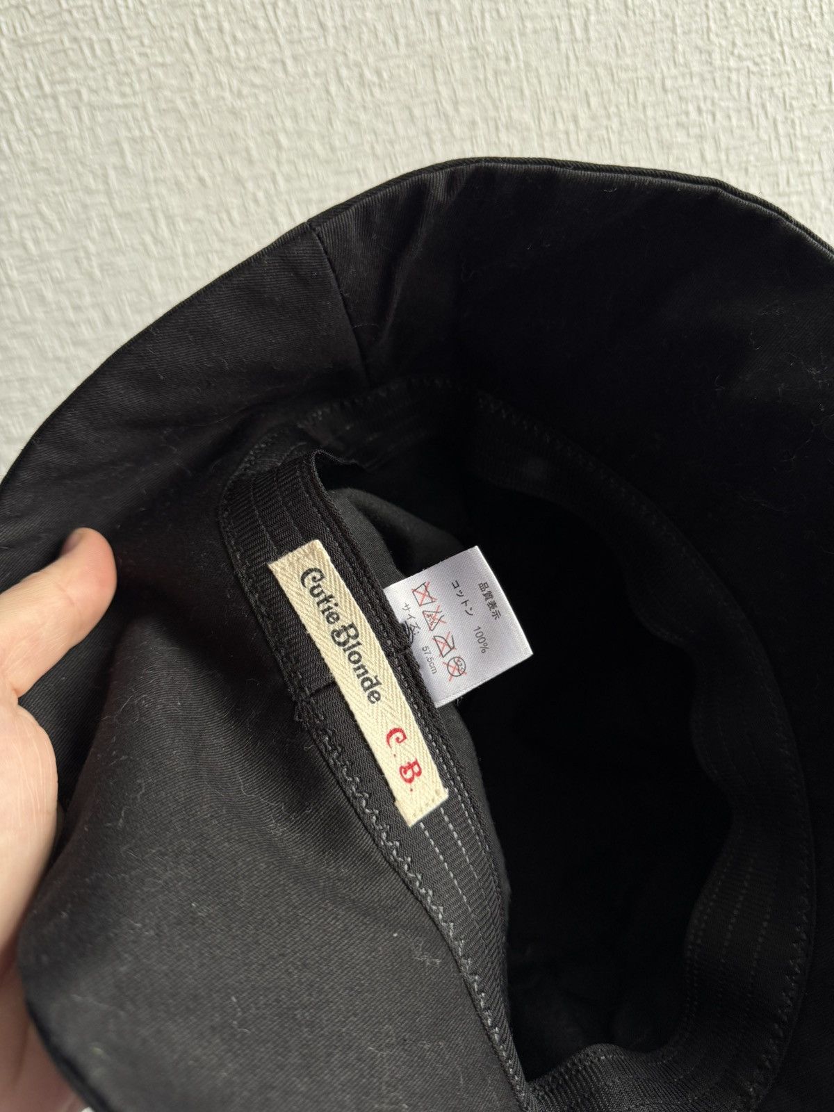 Japanese Brand × Vintage Japanese Cutie Blonde Avant Garde luxury bucket hat Size ONE SIZE - 5 Thumbnail
