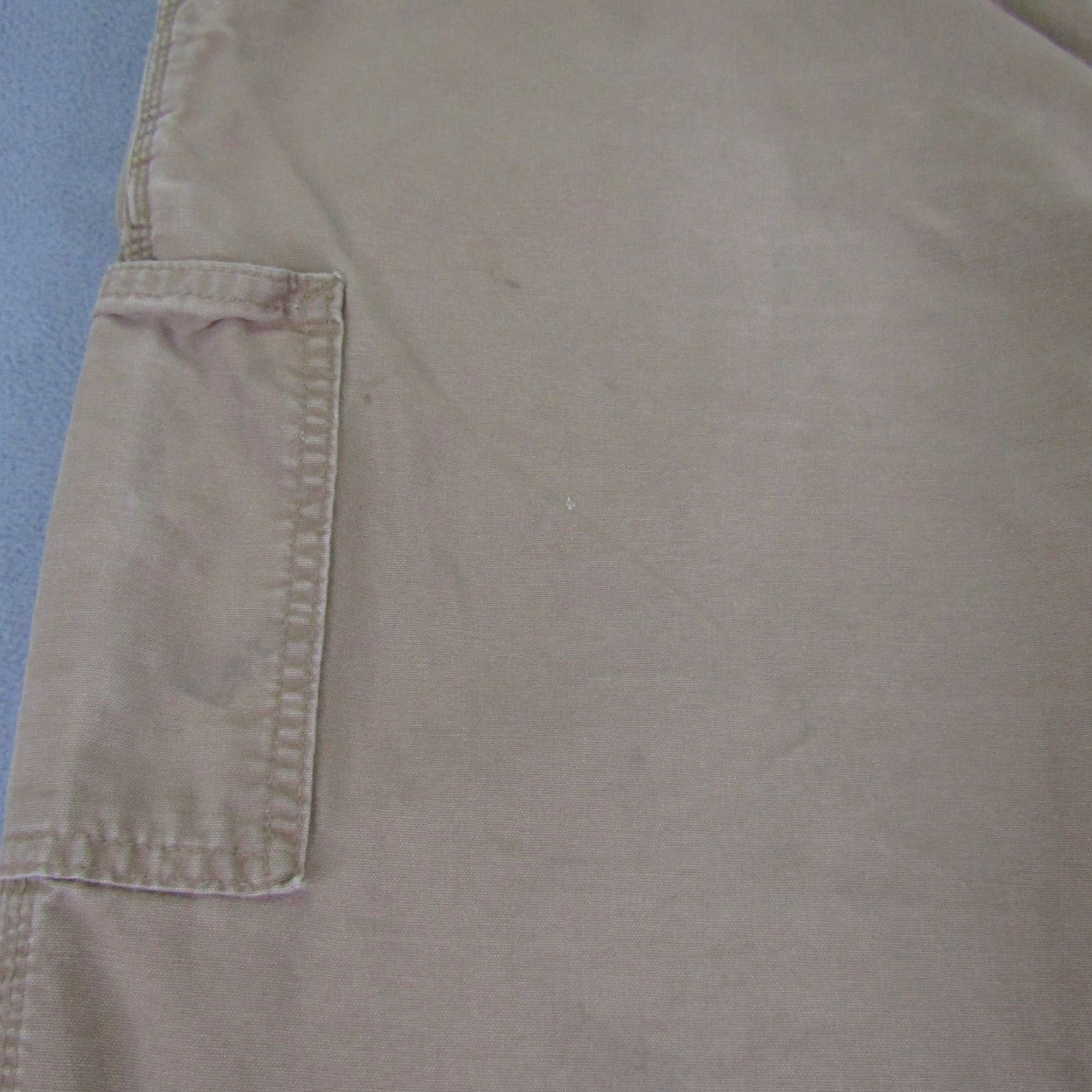 Carhartt Carhartt Pants Mens 44x32 Khaki Original Dungaree Fit Work Utility B151 DKH Pants Mens Regular 44 Khaki Carhartt Workwear Carpenter Mens Size US 41 - 7 Thumbnail