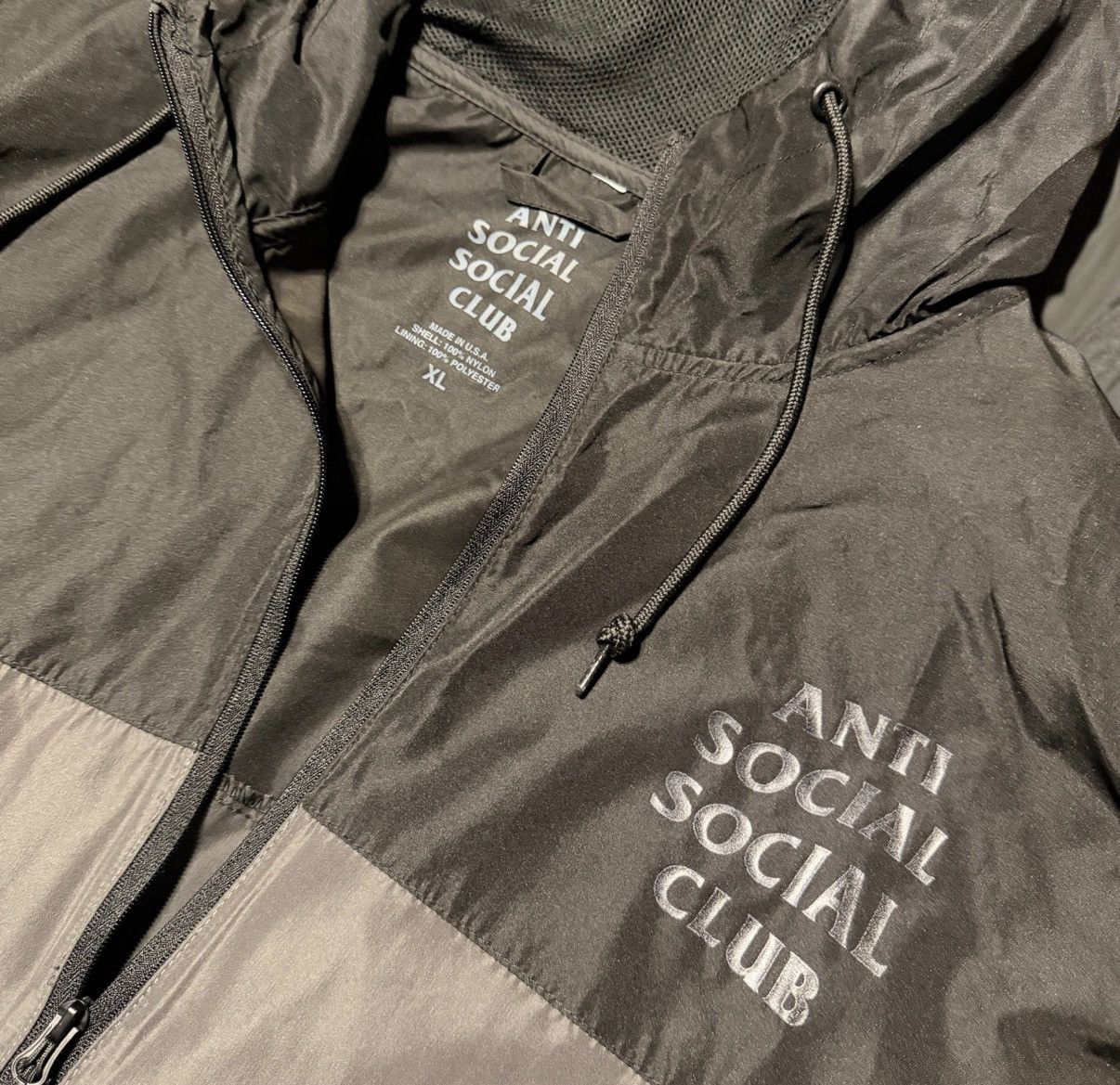 Anti Social Social Club Anti Social Social Club Windbreaker Size US XL / EU 56 / 4 - 3 Thumbnail