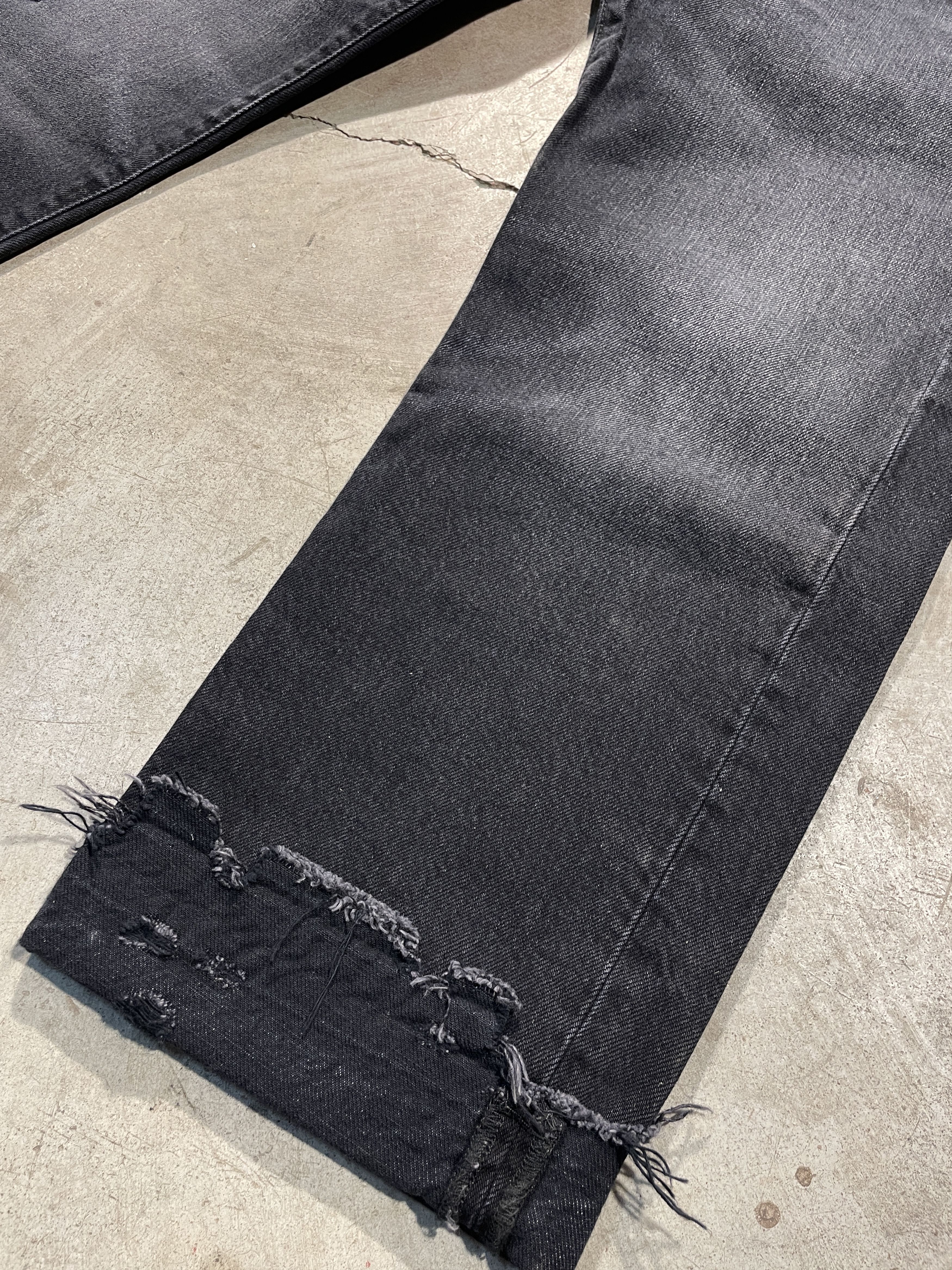 R13 R13 Boyfriend - JAKE BLACK Jeans Size 26" / US 2 / IT 38 - 11 Thumbnail