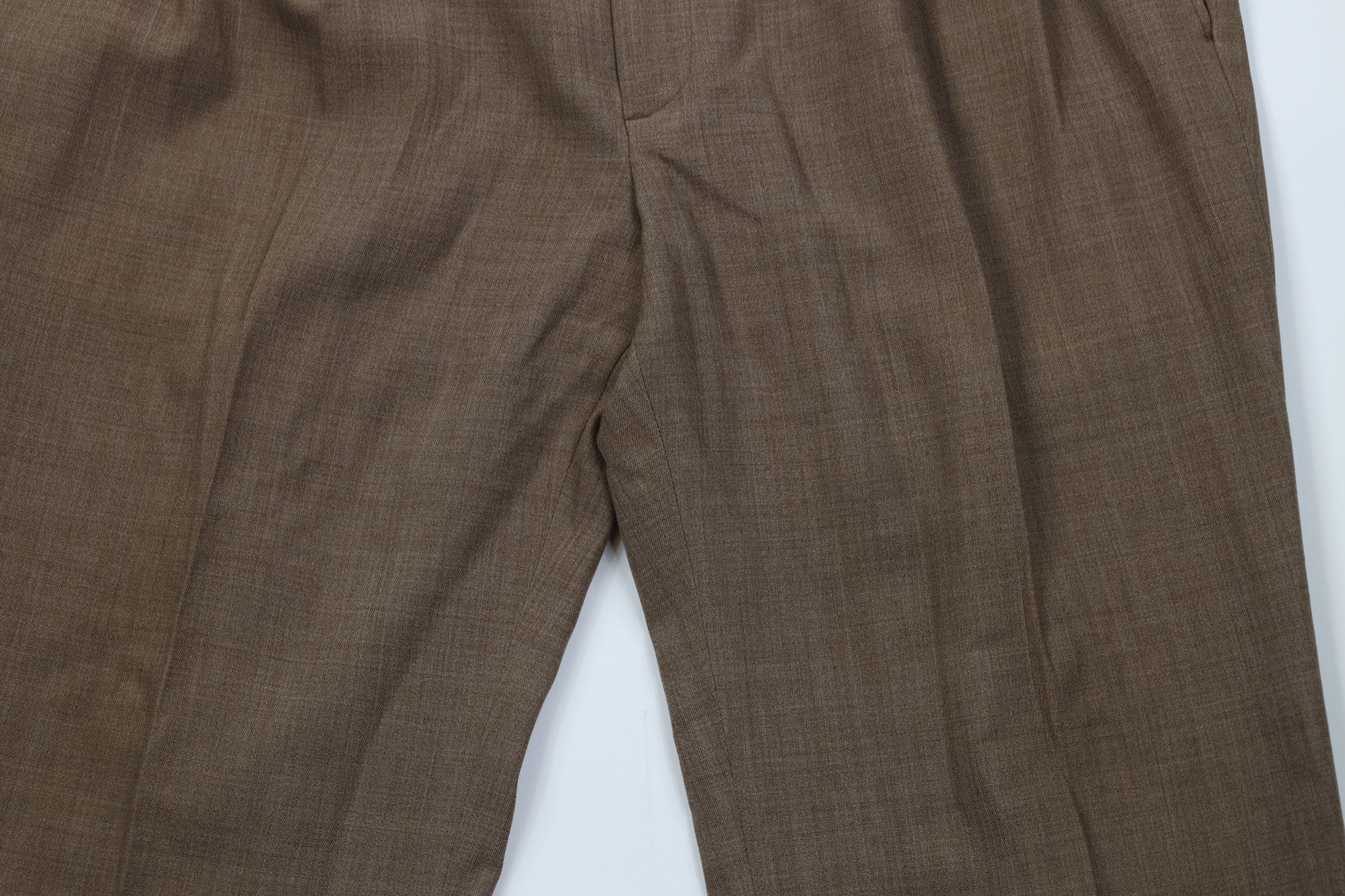 Vintage Vintage 90s Streetwear Chambray Wide Leg Chino Pants Brown Size US 38 / EU 54 - 3 Thumbnail