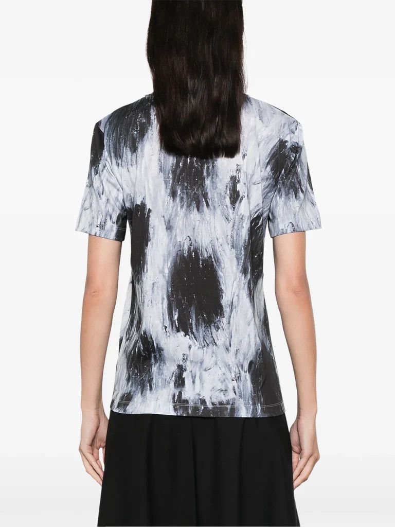 Marni o1f1d3z1125 Graphic-Print T-Shirt in Multicolor Size L / US 10 / IT 46 - 3 Thumbnail