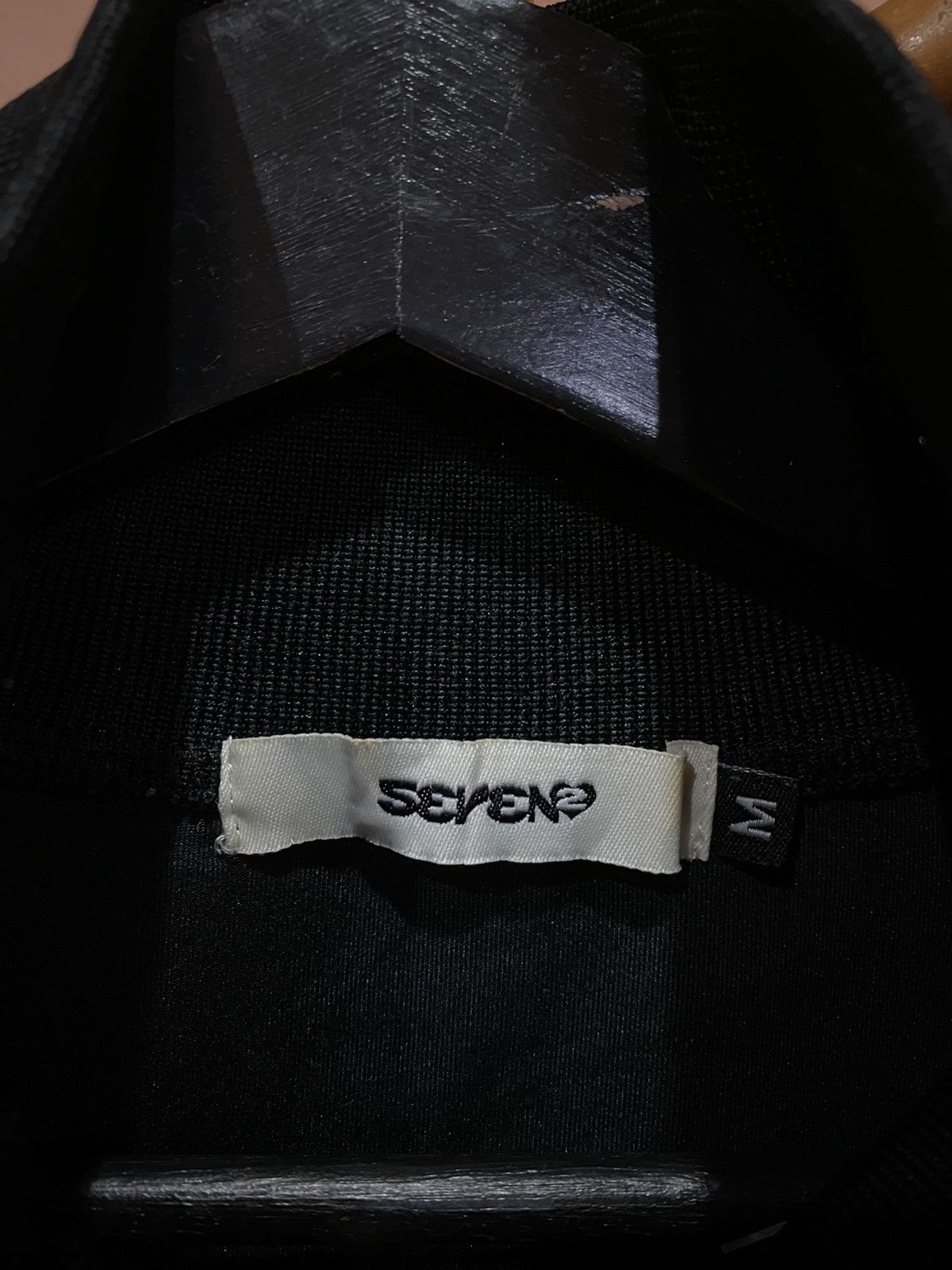 Other Black Seven Track Jacket –Retro-Inspired Full-Zip Sportswear Size US S / EU 44-46 / 1 - 6 Thumbnail