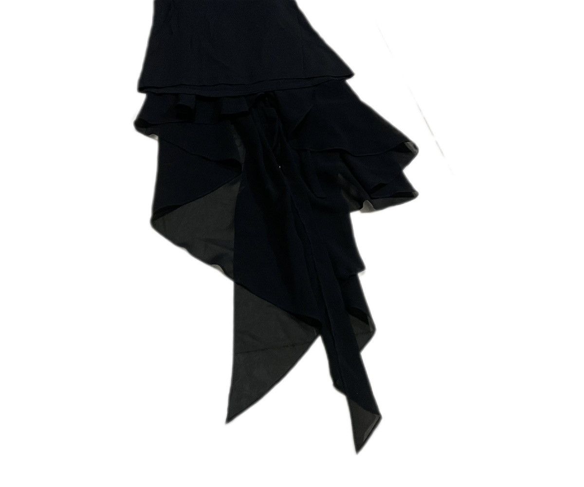 Designer × Japanese Brand 🔥Y2K Lautreamont Double Layer Ruffled Asymmetric Dress Size S / US 4 / IT 40 - 8 Thumbnail