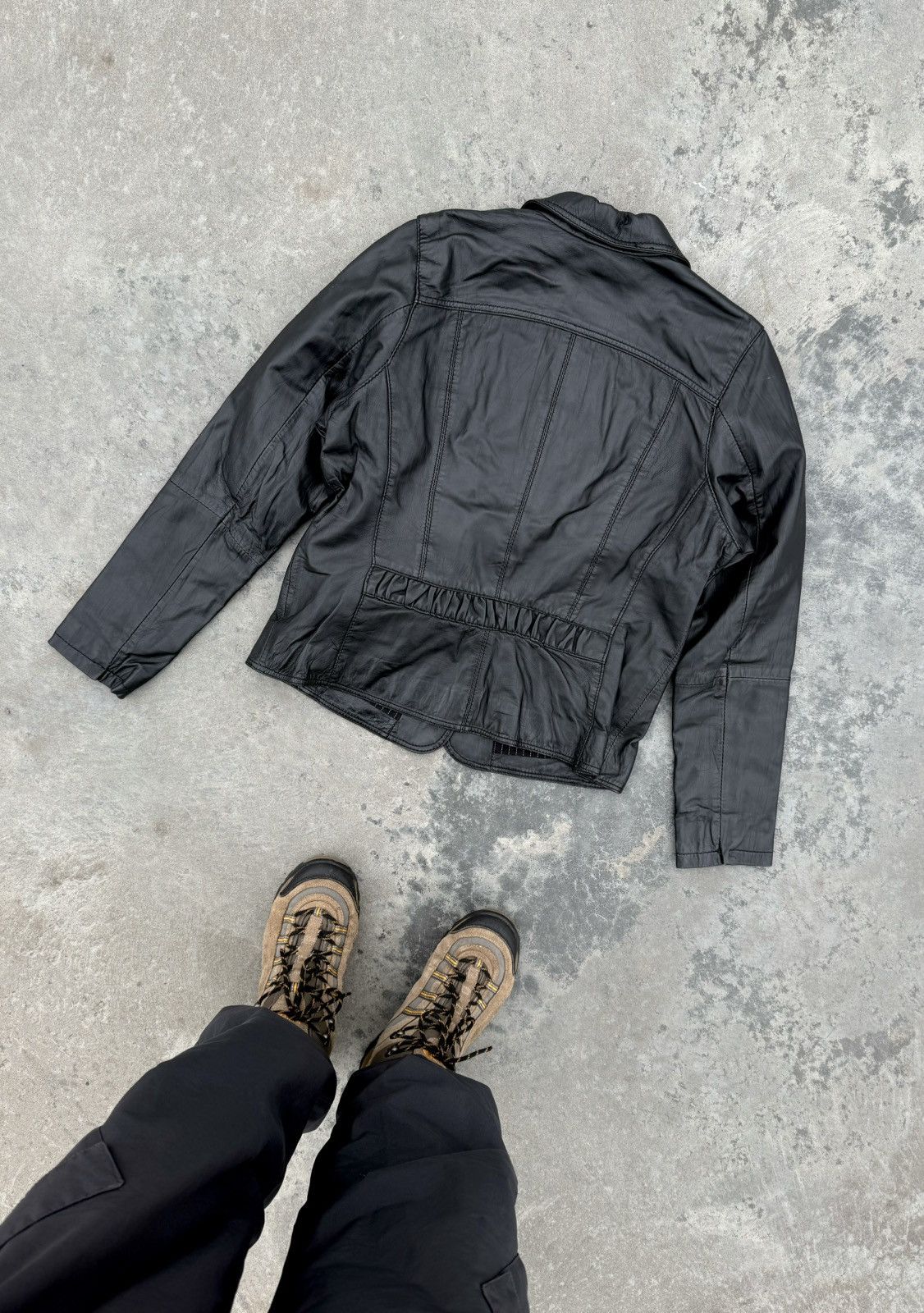 Versus Versace Versus Versace Real Leather Old many Y2k Jacket Size M / US 6-8 / IT 42-44 - 2 Thumbnail