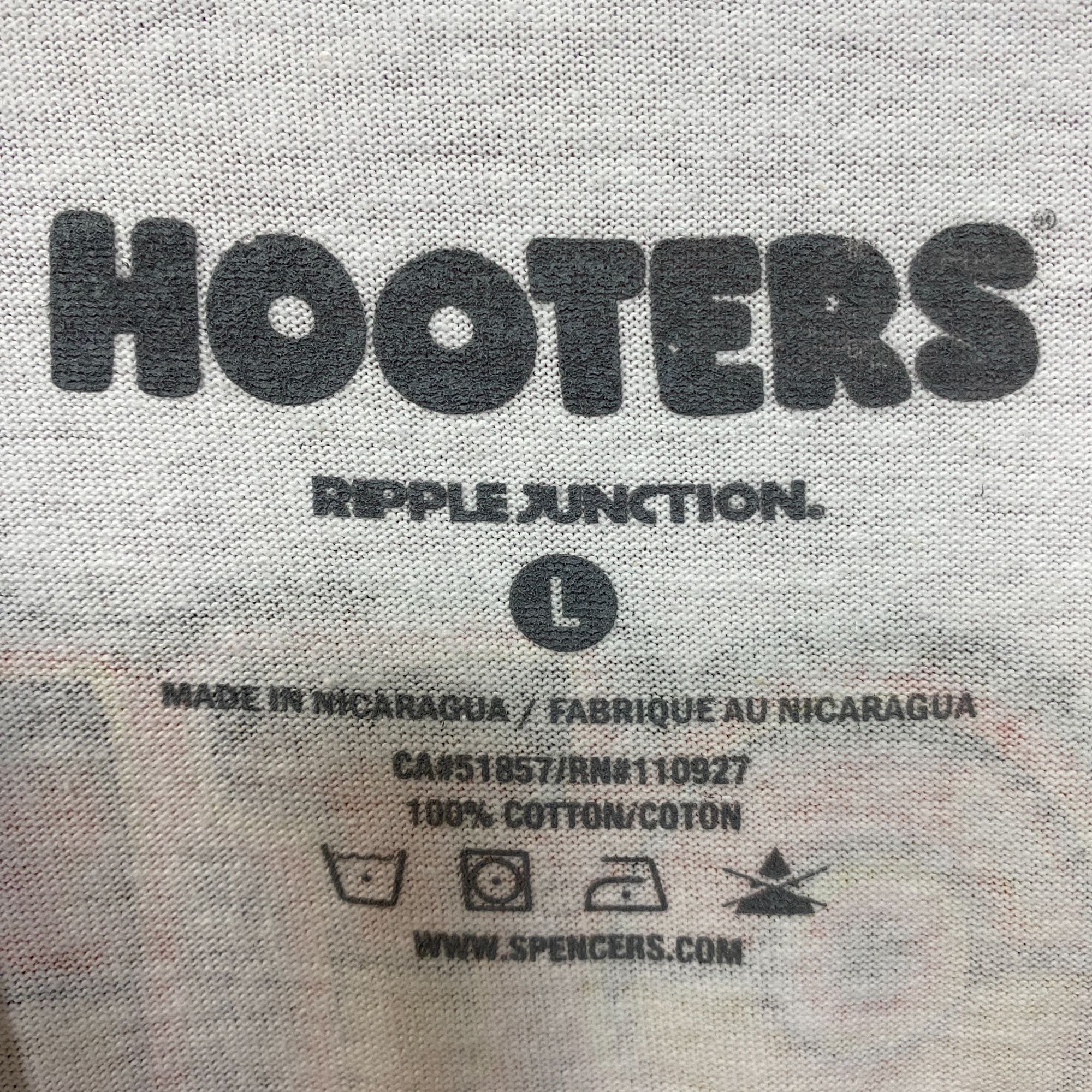 Ripple Junction Hooters Delightfully Tacky Yet Unrefined T-Shirt Large Size US L / EU 52-54 / 3 - 5 Thumbnail
